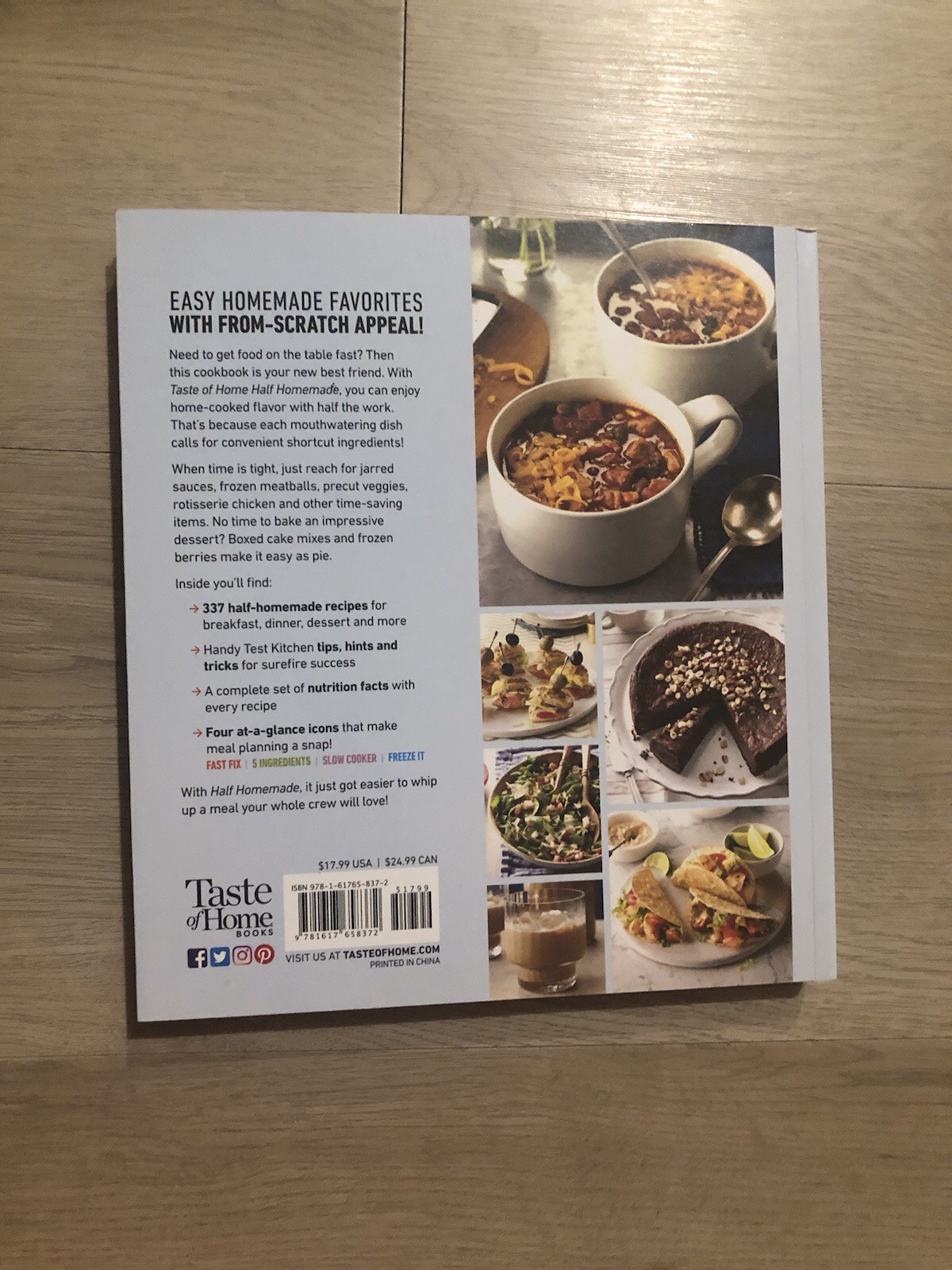 Taste of Home Half Homemade : 300+ Shortcut Recipes for Dinnertime Success!…