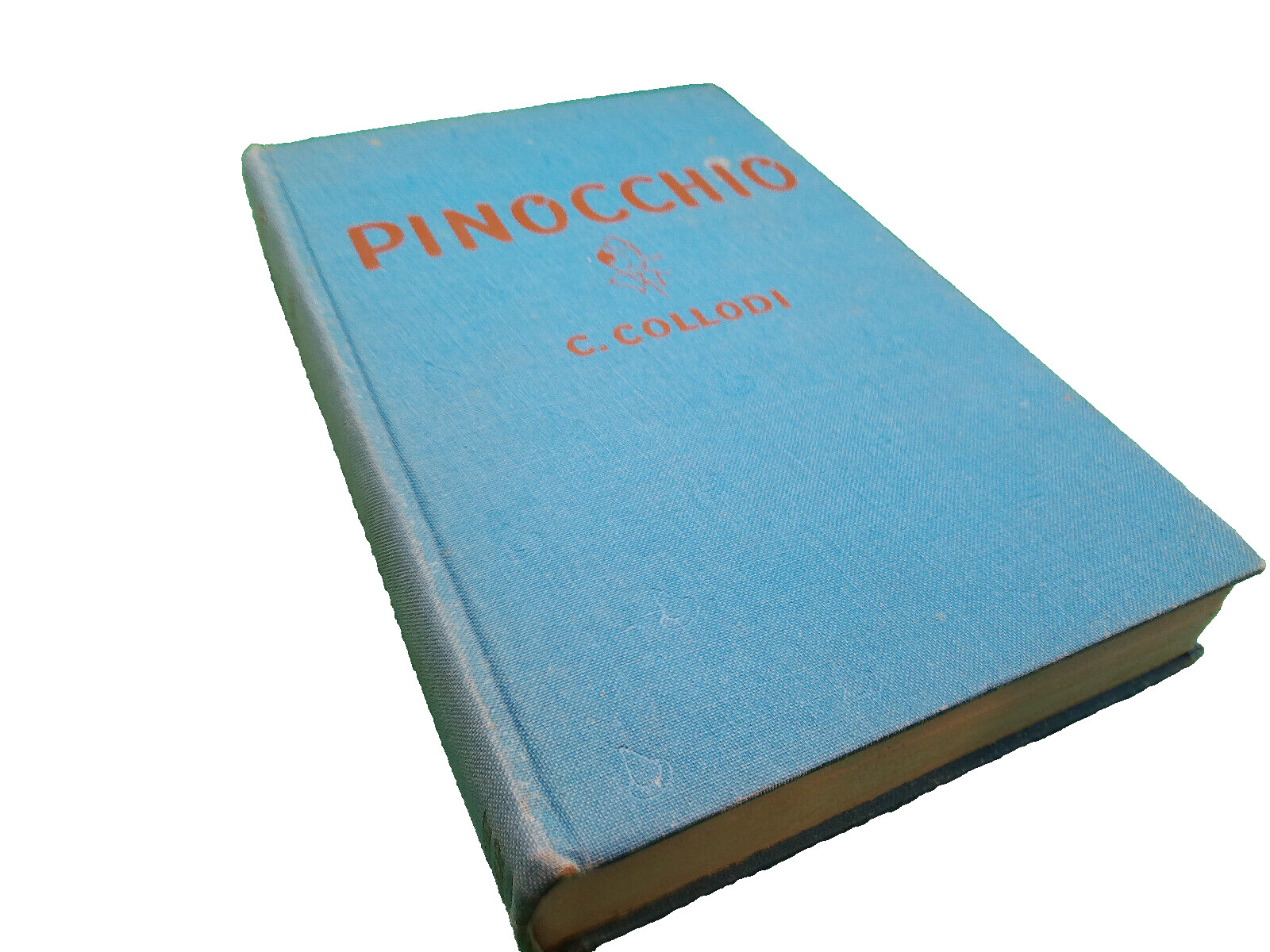 Pinocchio Collodi Helene Carter Grosset Dunlap color plates blue cover HB book