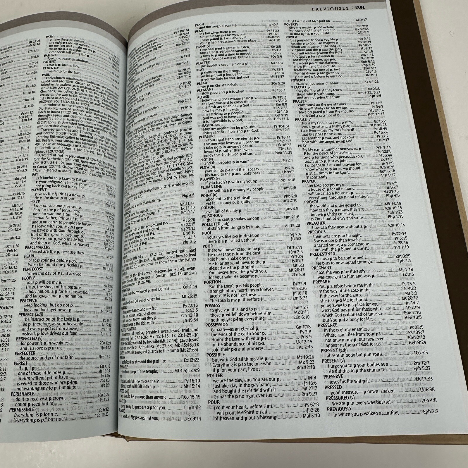 Unused The Mission of God Study Bible Hardcover Simulated Leather Philip Nation
