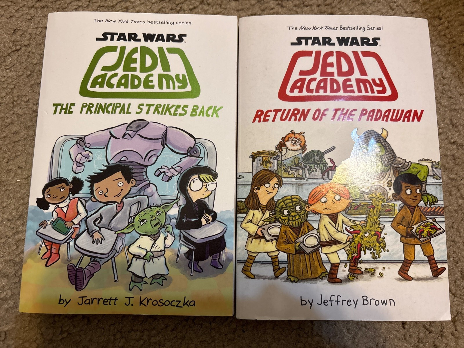 Star Wars Jedi Academy Series 2 Books Collection Set Jeffrey Brown Paperback
