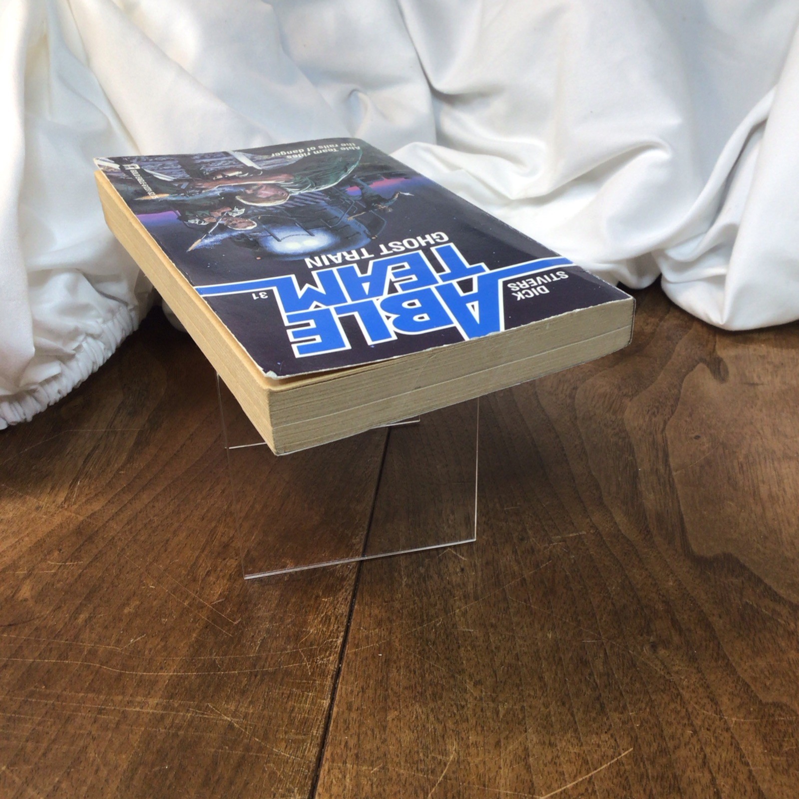 Ghost Train, by Dick Stivers (1987, Mass Market) Able Team