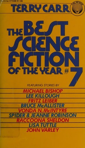 BST SCI FI OF YEAR #7 by Carr, Terry, Acceptable Book