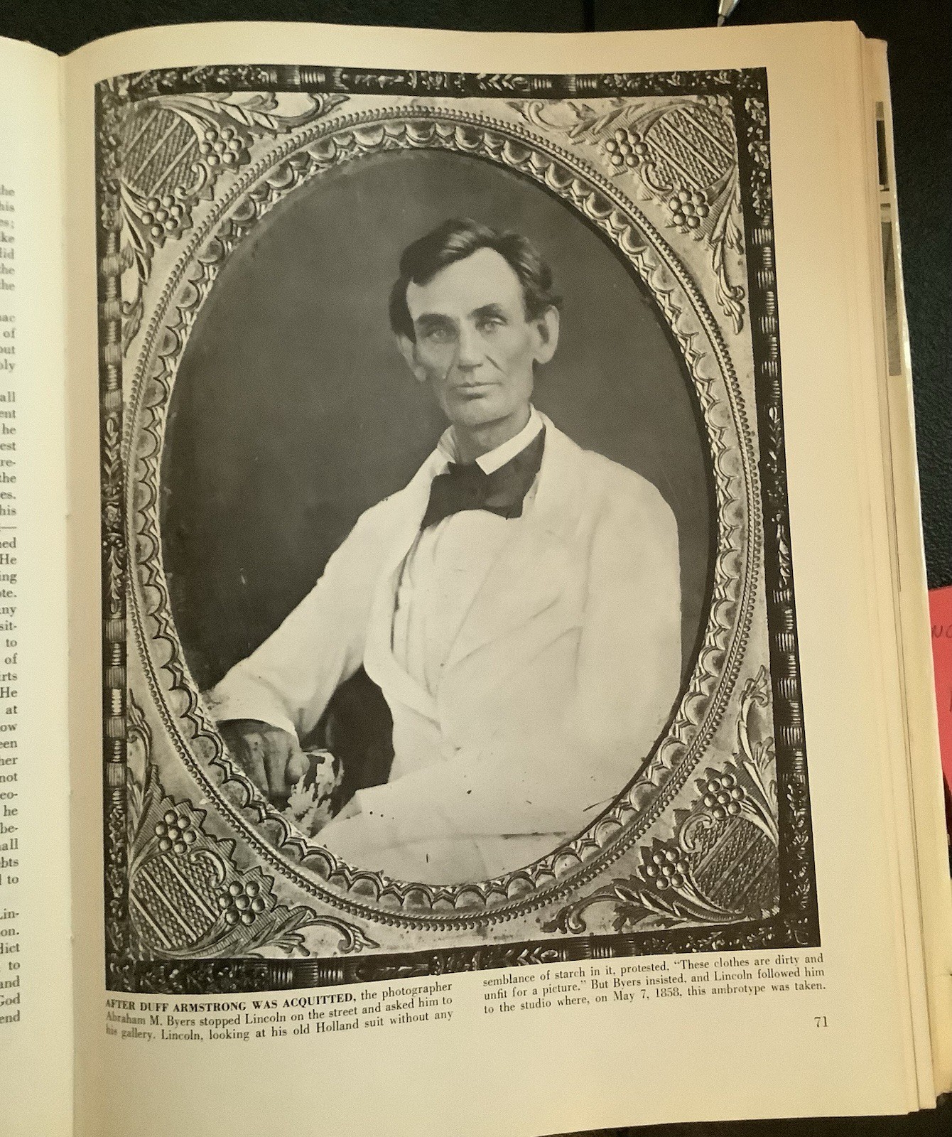LINCOLN – A PICTURE STORY OF HIS LIFE – STEFAN LORANT – 1975 – DJ & HC