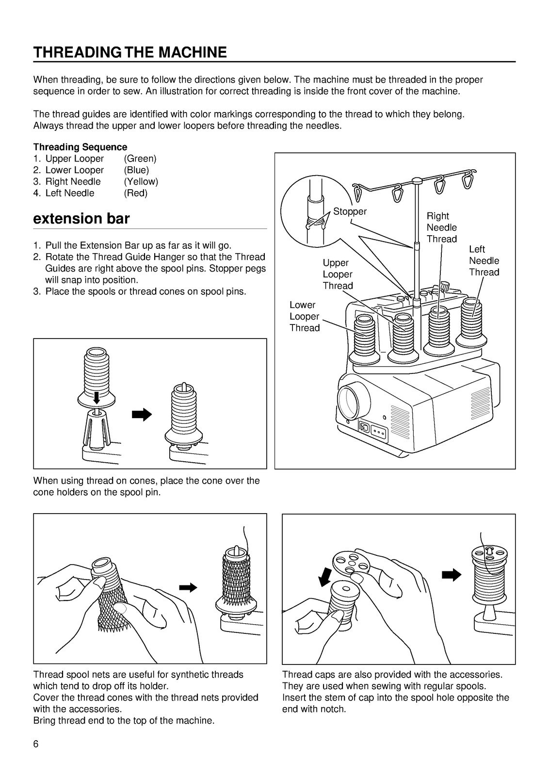 BABY LOCK BL450 Serger Instruction Manual – STEEL WIRE BIND – PROTECTIVE JACKET