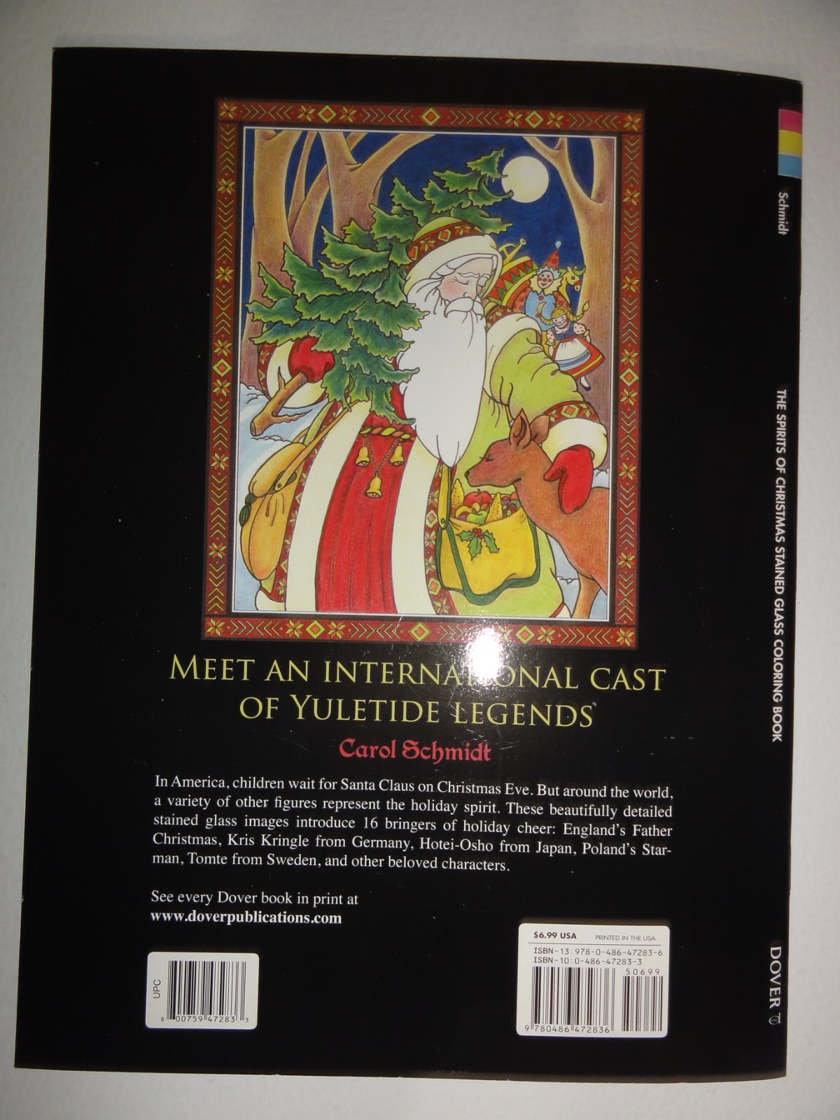 LOT 8 “CHRISTMAS” THEME COLORING BOOKS BY CREATIVE HAVEN/DOVER, NEW! $51 VALUE!