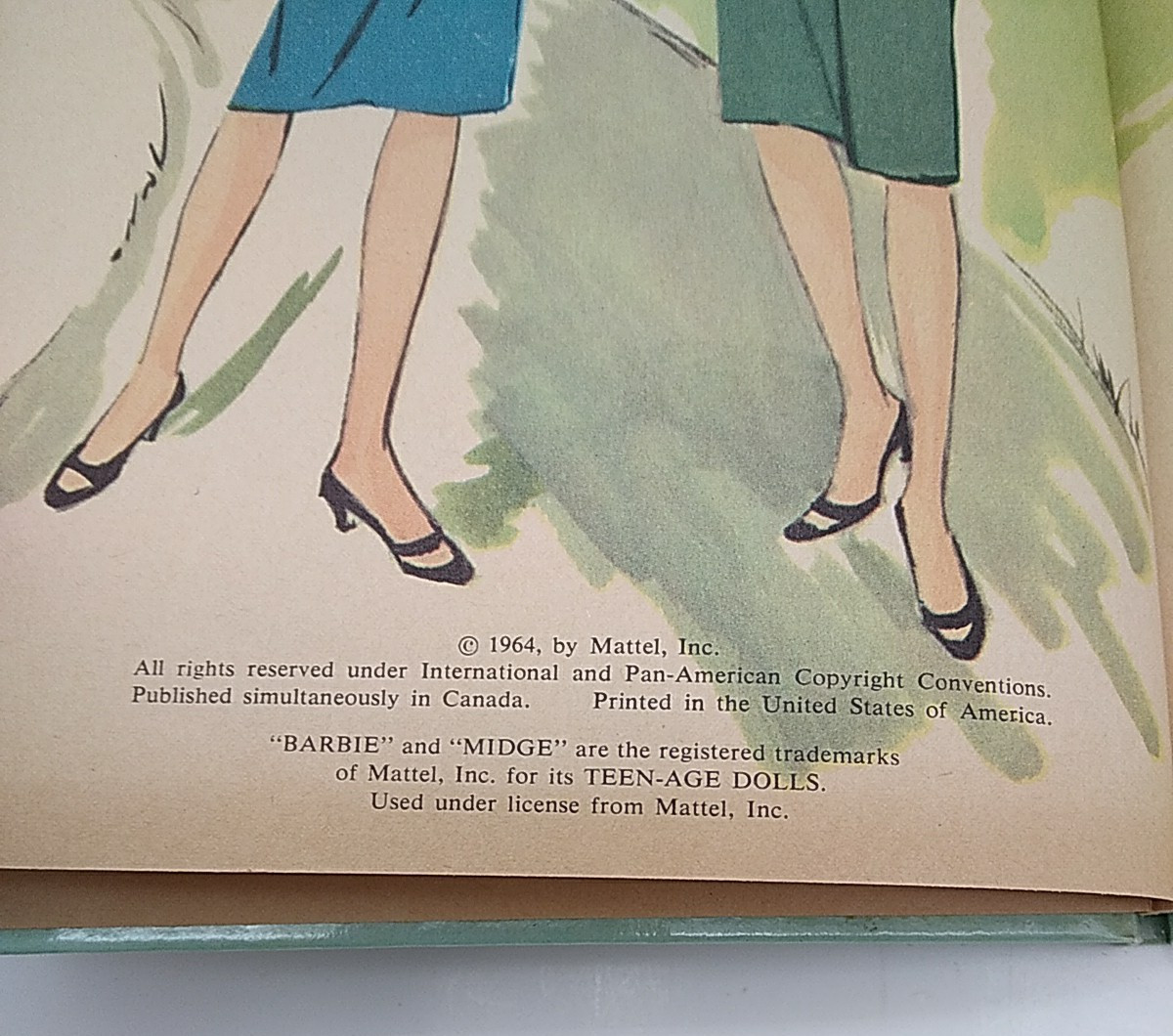 Barbie – The Baby Sitter by Jean Bethell Published by Wonder Books, USA, 1964