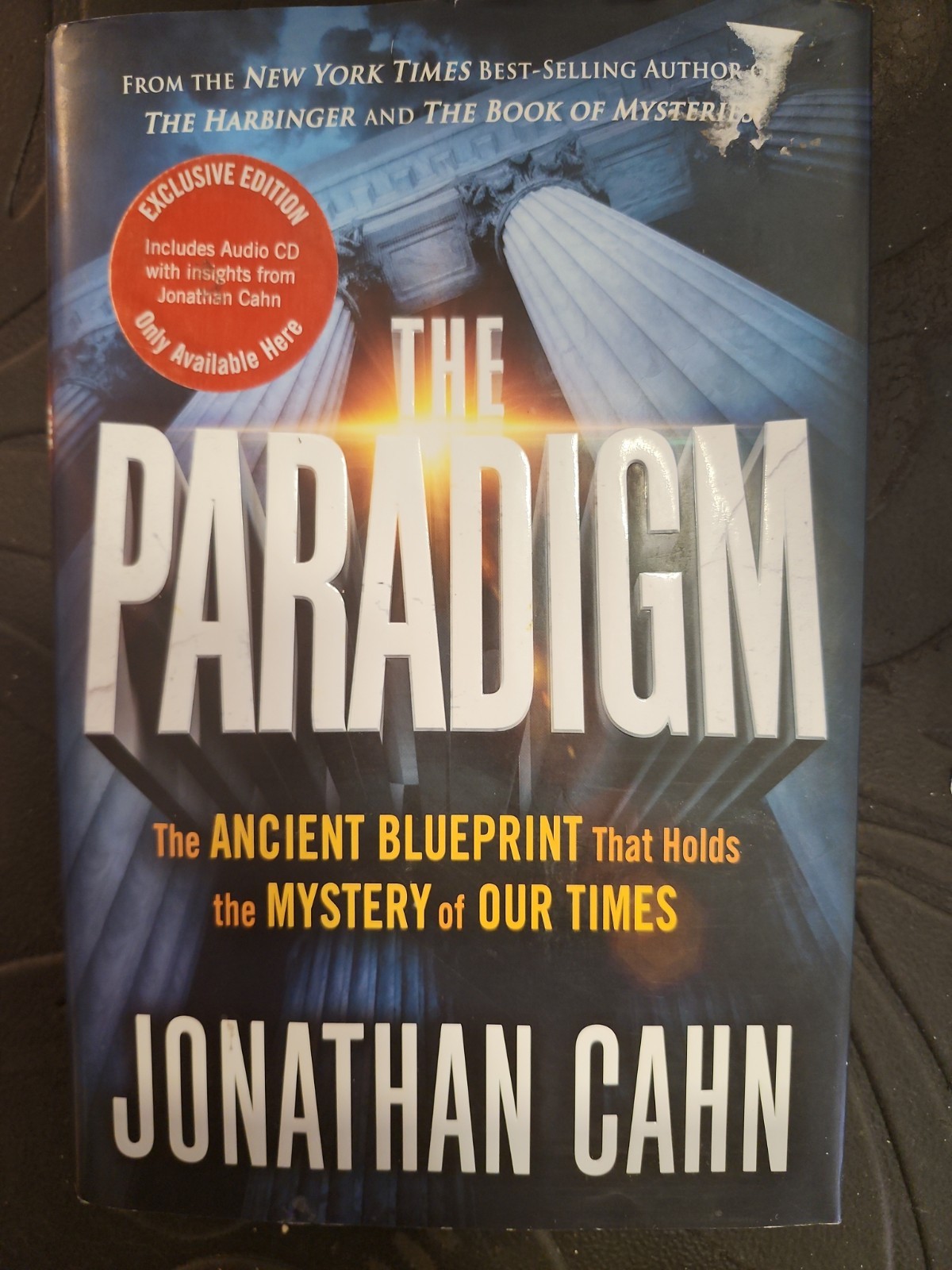 THE PARADIGM – Hardcover By Jonathan Cahn – Unopened Disc