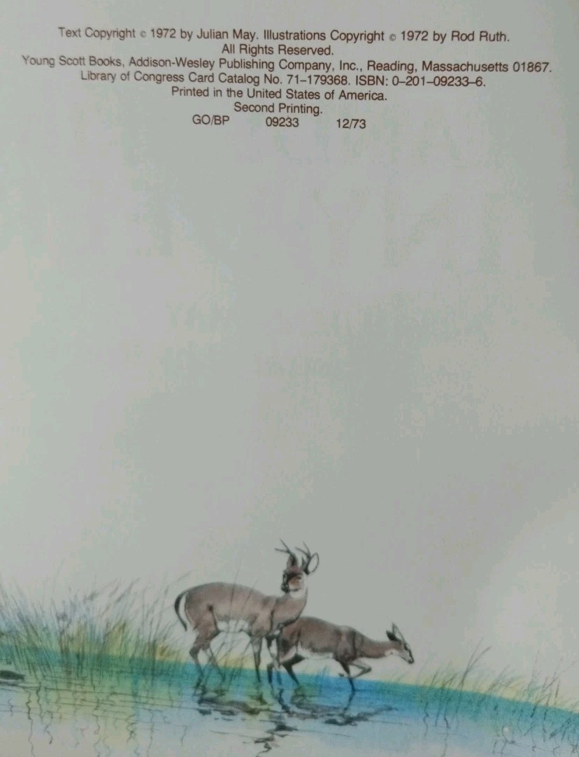 Islands of the Tiny Deer ~ VTG 1972 CHILDREN’S BOOK ~ JULIAN MAY
