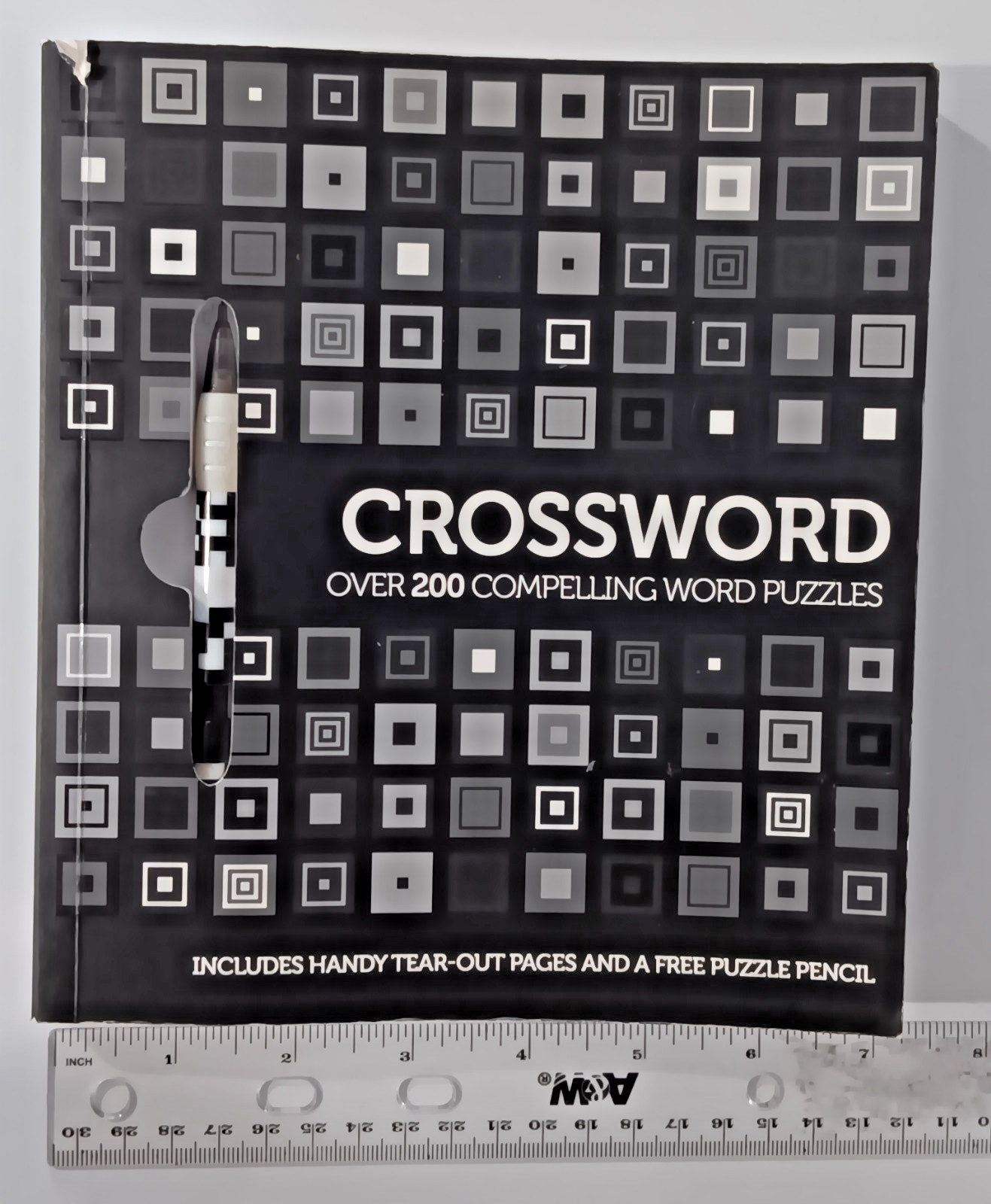 Lot of 6 Crossword Puzzle Books Kappa Dreamtivity Bendon Parragon Small-LG Print