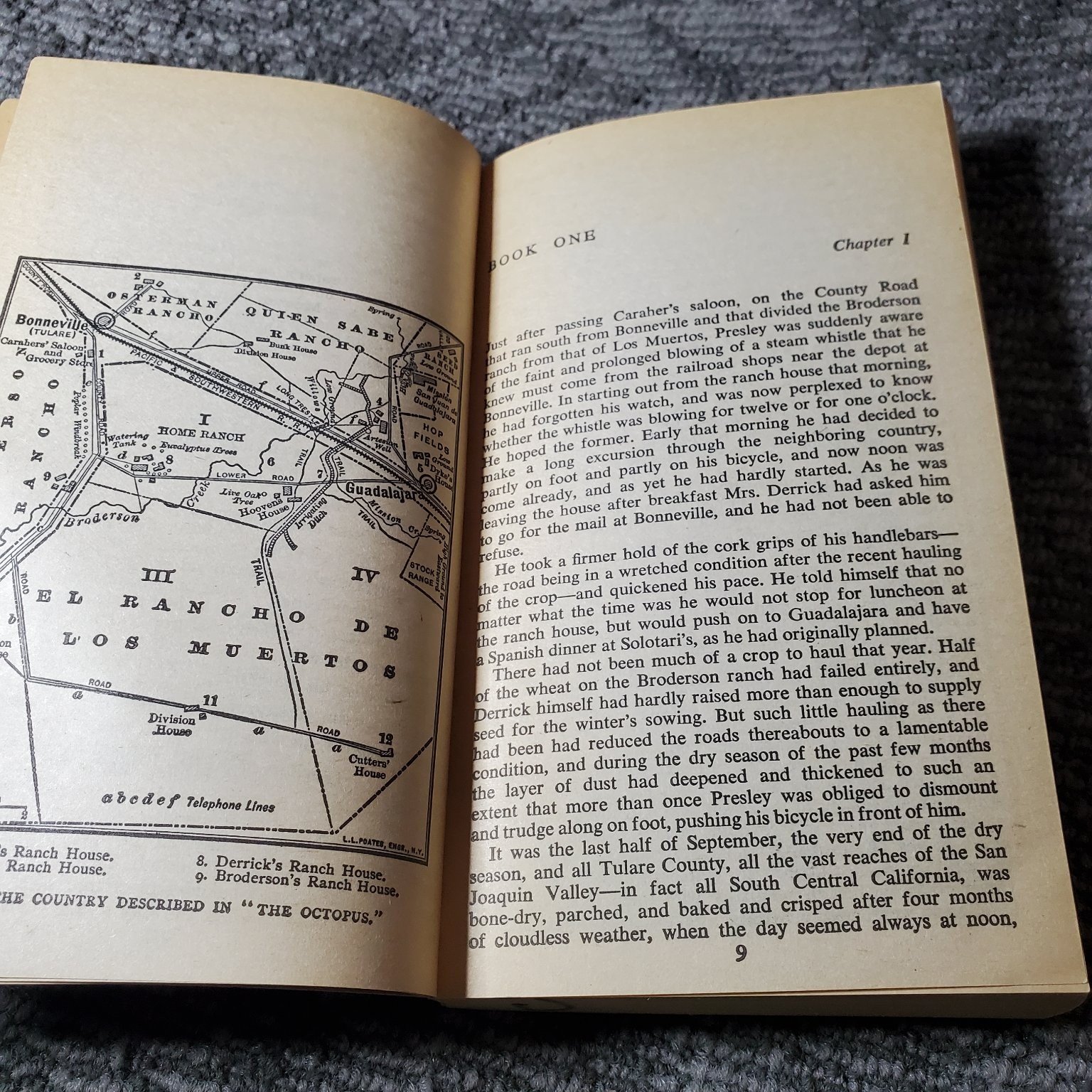 The Octopus Frank Norris 1964 Signet Classic Fiction California Novel