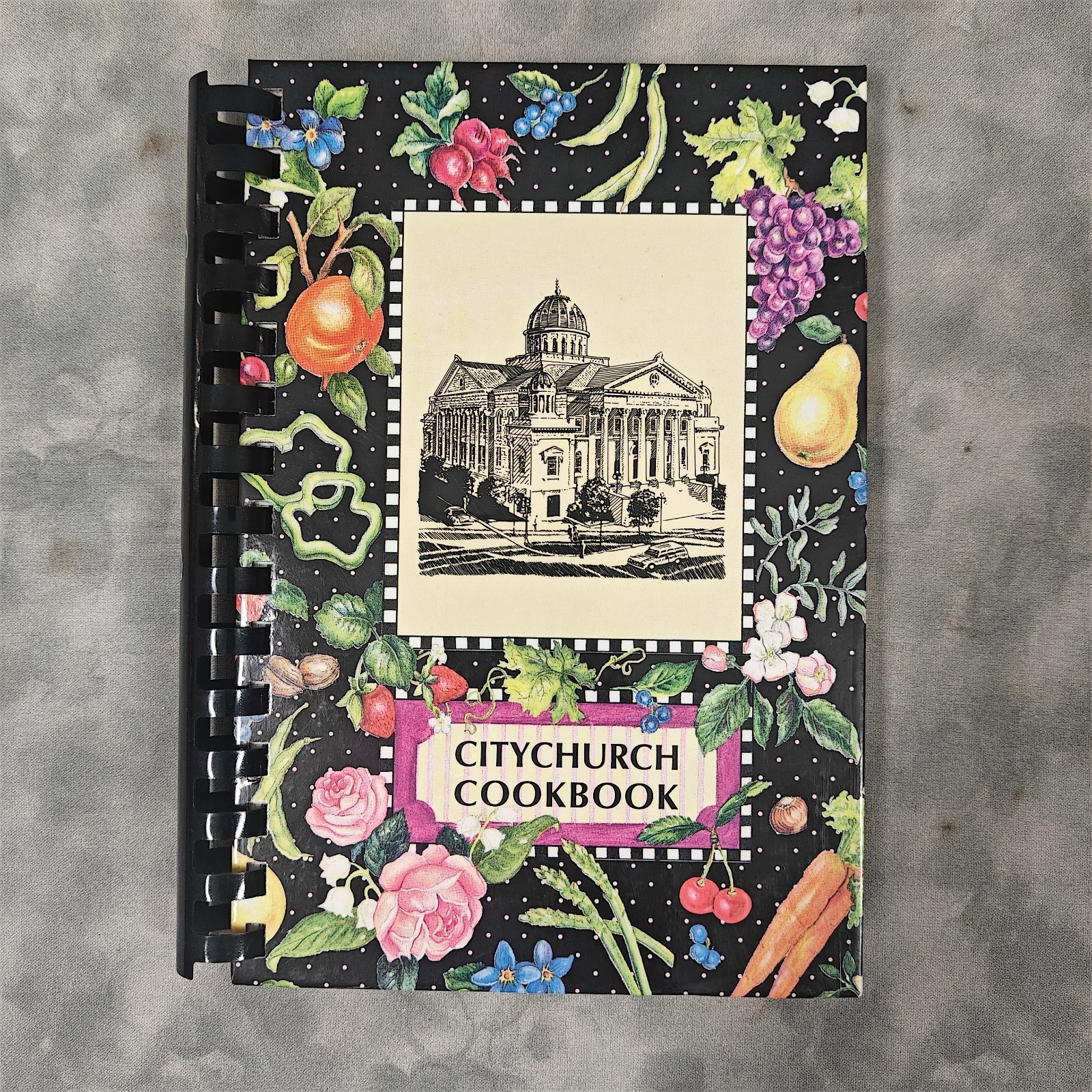 Citychurch Cookbook 1993 Morris Press Spiral Fundraising Church Recipes
