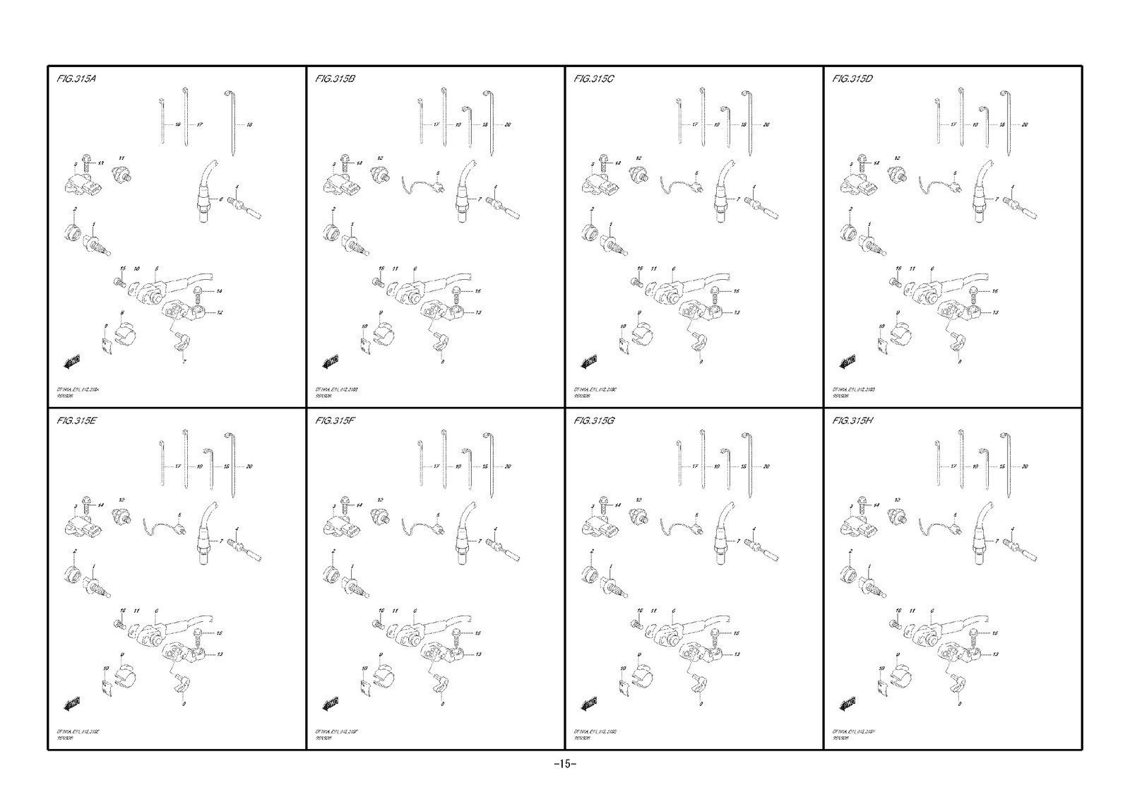 SUZUKI PARTS CATALOG DF100A DF115A DF140A 2014 MANUAL – LOOP BOUND – TUFF JACKET