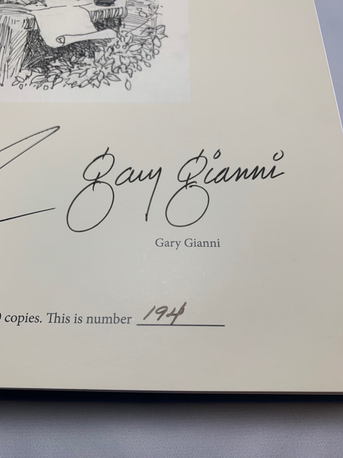 Art of Gary Gianni for George R.R. Martin’s Seven Kingdoms Ltd. #194/500 Flesk