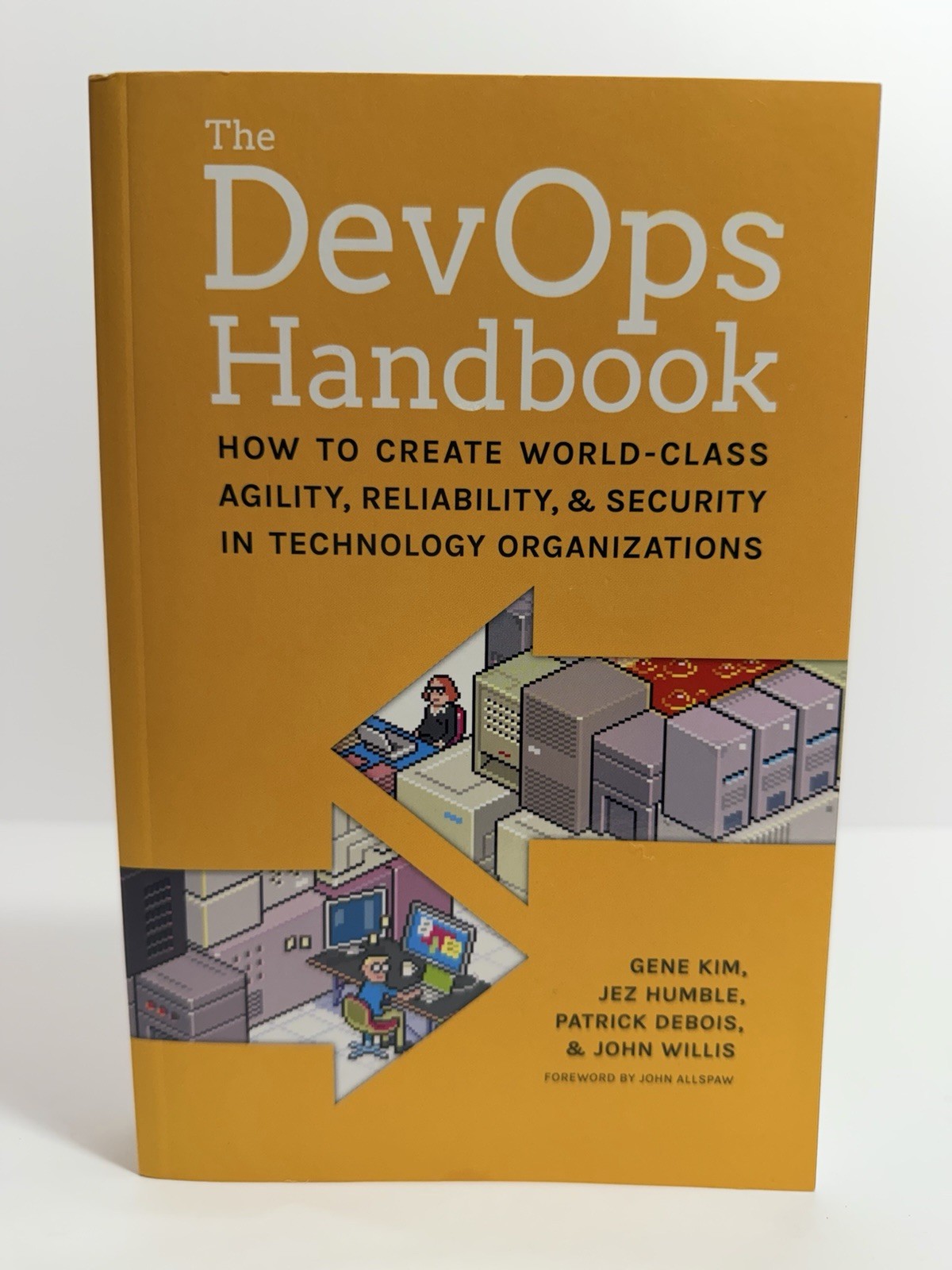 The DevOps Handbook Gene Kim Jez Humble Paperback Technology DevOps Guide