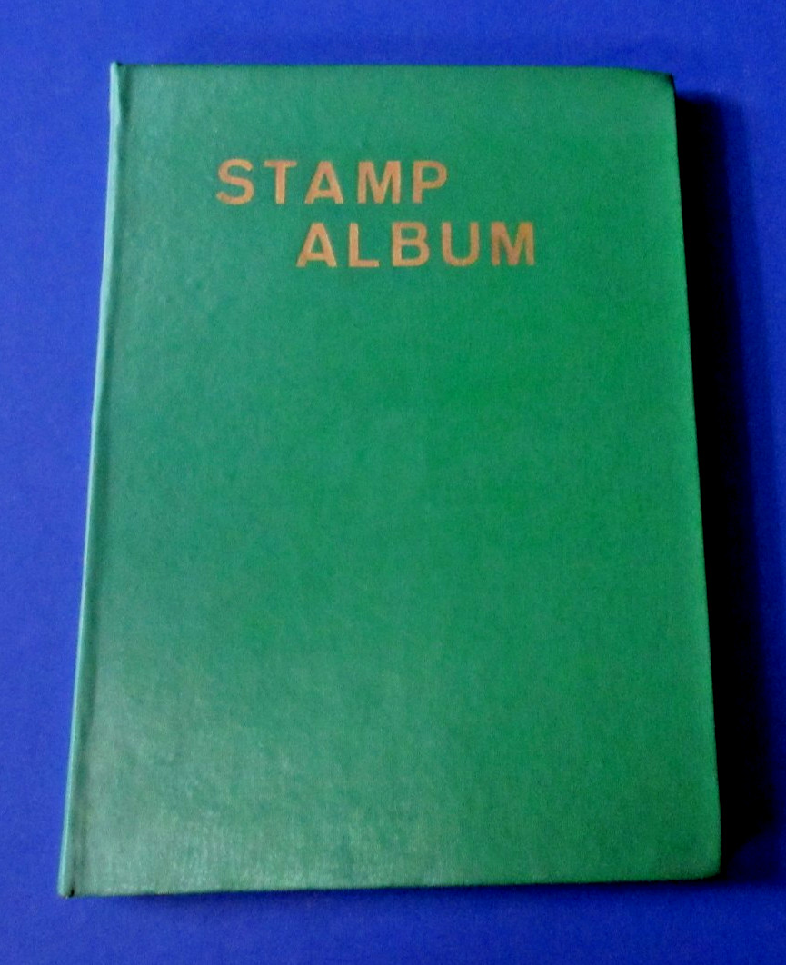Vintage Stamp Book Album 16 Pages 7″ x 10″