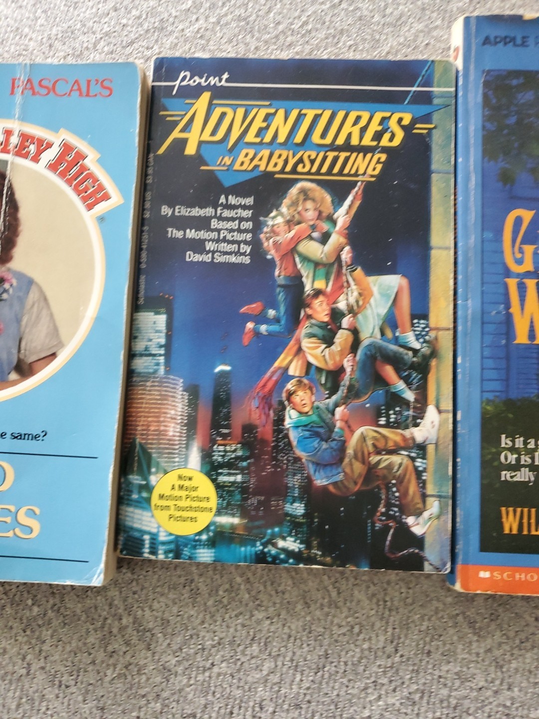 Mixed Lot Of 4 Vintage Kids/Teen Books Schoolastic More Sweet Valley High