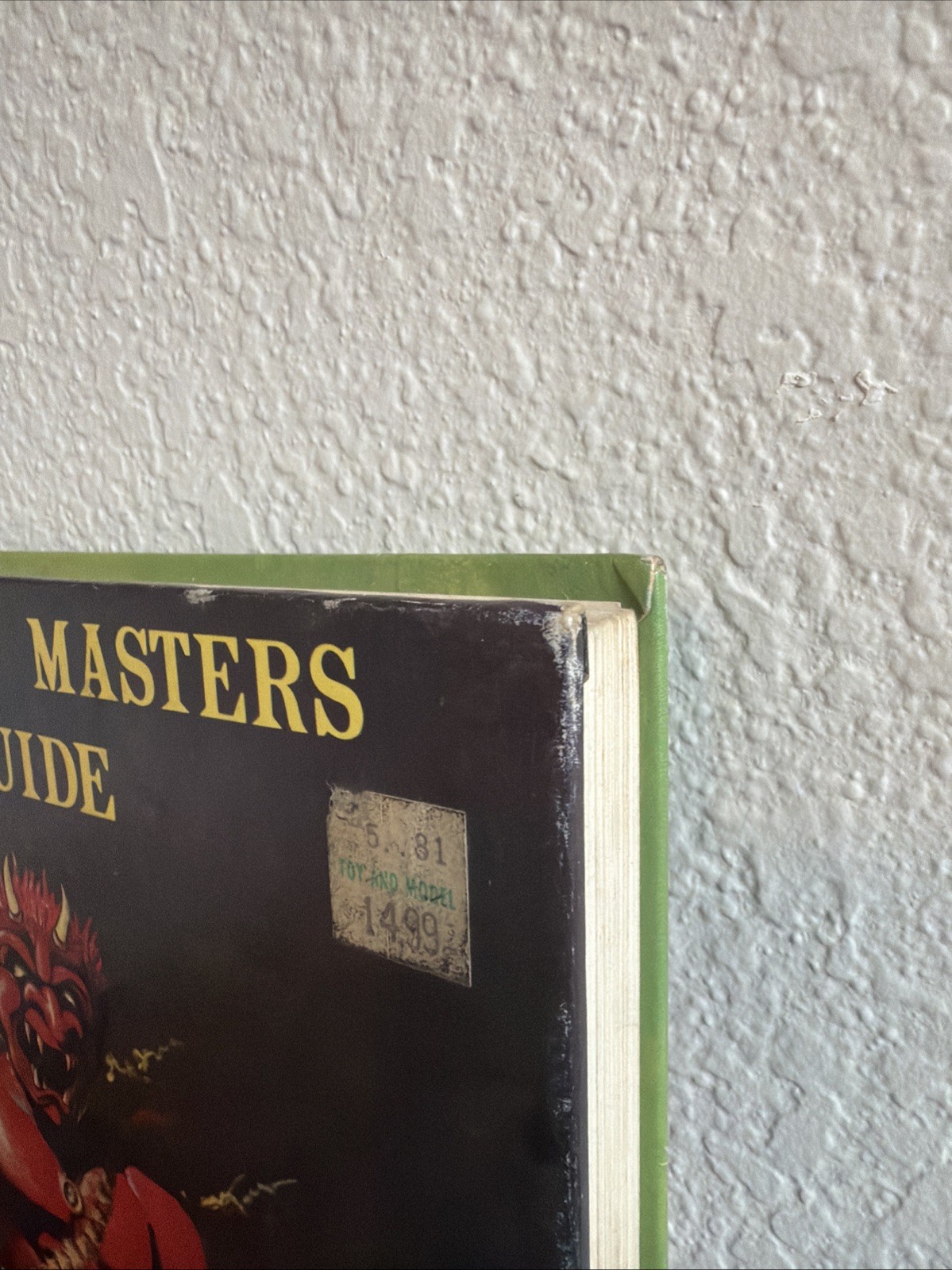 AD&D Dungeon Master’s Guide, 1st Ed, 6th “Gamma” Printing w/ Wizard Logo