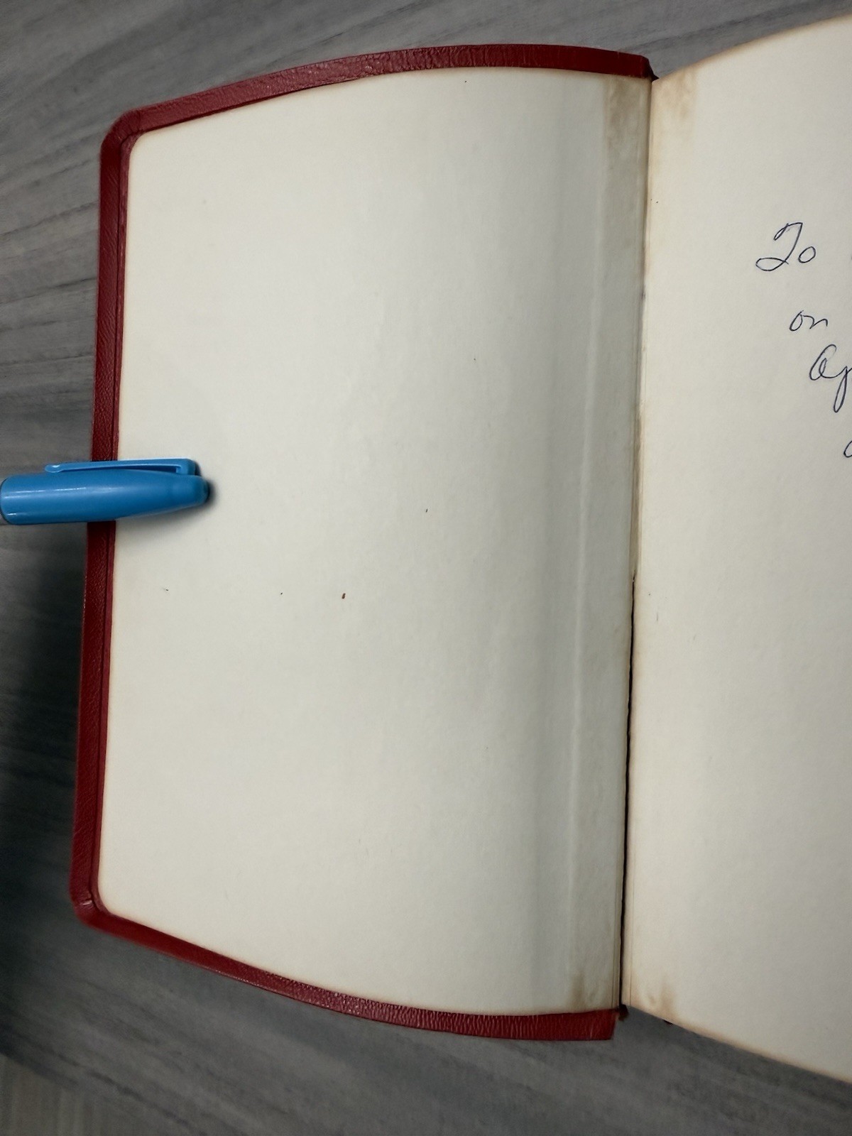 Oxford KJV Scofield Reference Bible 1945 Red Hand Grained MOROCCO Leather 187X