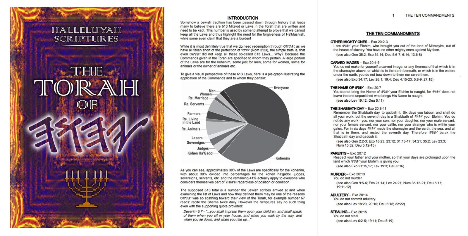 HalleluYah Scriptures PU COMPLETE EDITON Large Print + Much More