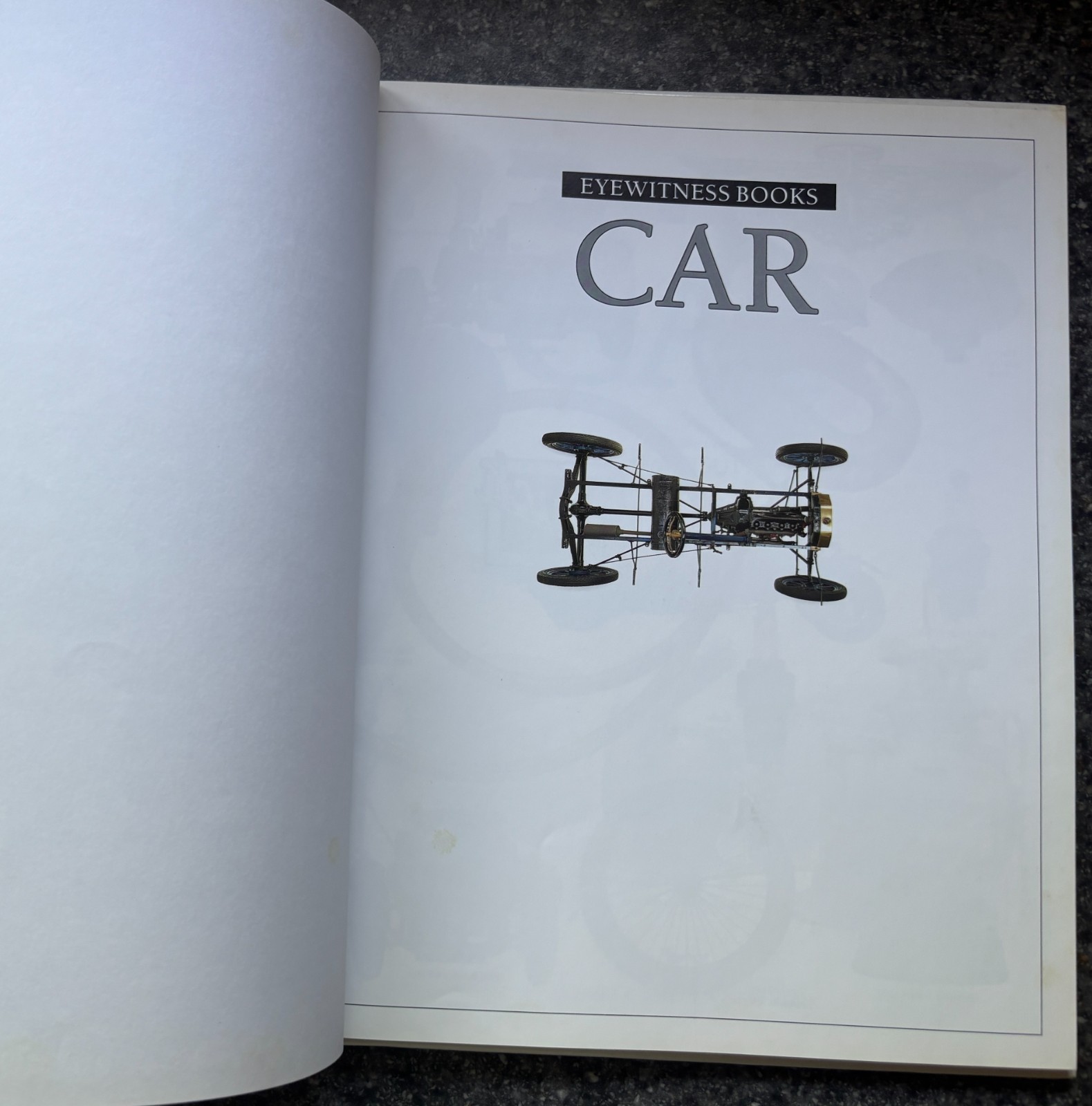 1990 Vintage Eyewitness Books: Car; Knopf, 21, Hardover Book