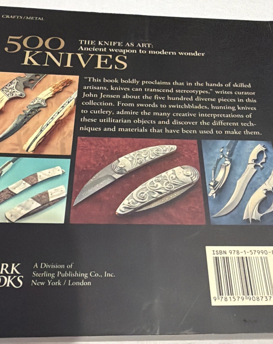 500 KNIVES: CELEBRATING TRADITIONAL & INNOVATIVE DESIGNS By Lark Books 1st Ed.