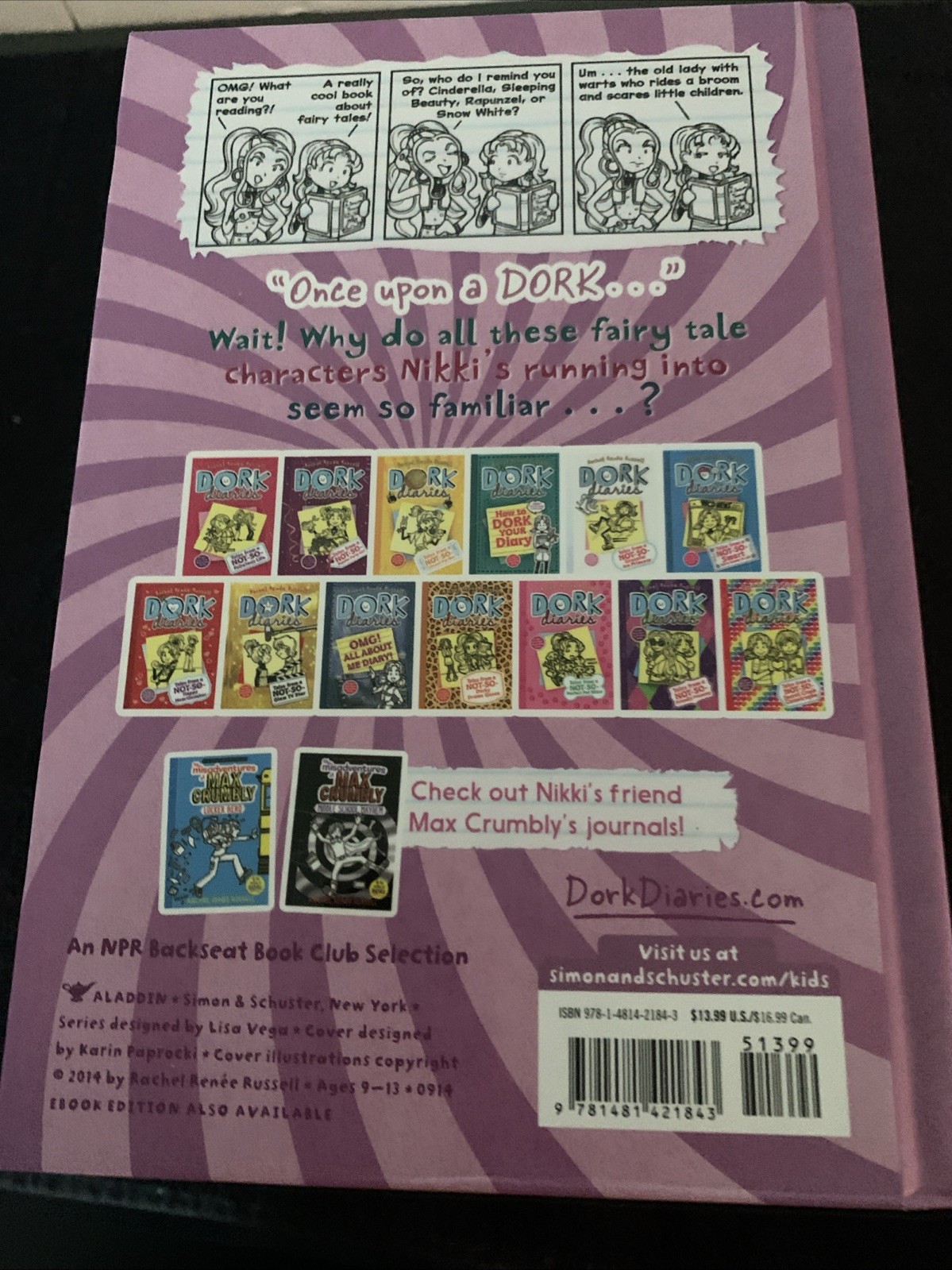 DORK DIARIES HARDCOVER BOOK LOT OF 12 1, 2, 4 – 6 8 – 14 RACHEL RENEE RUSSELL