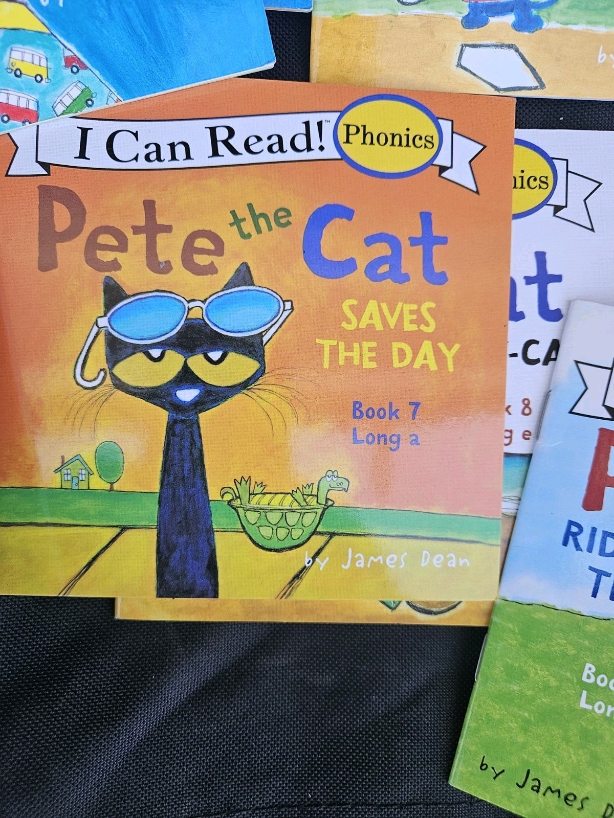 Pete the Cat Childrens Kids Books Lot Of 12 I Can Read Phonics Set By James Dean