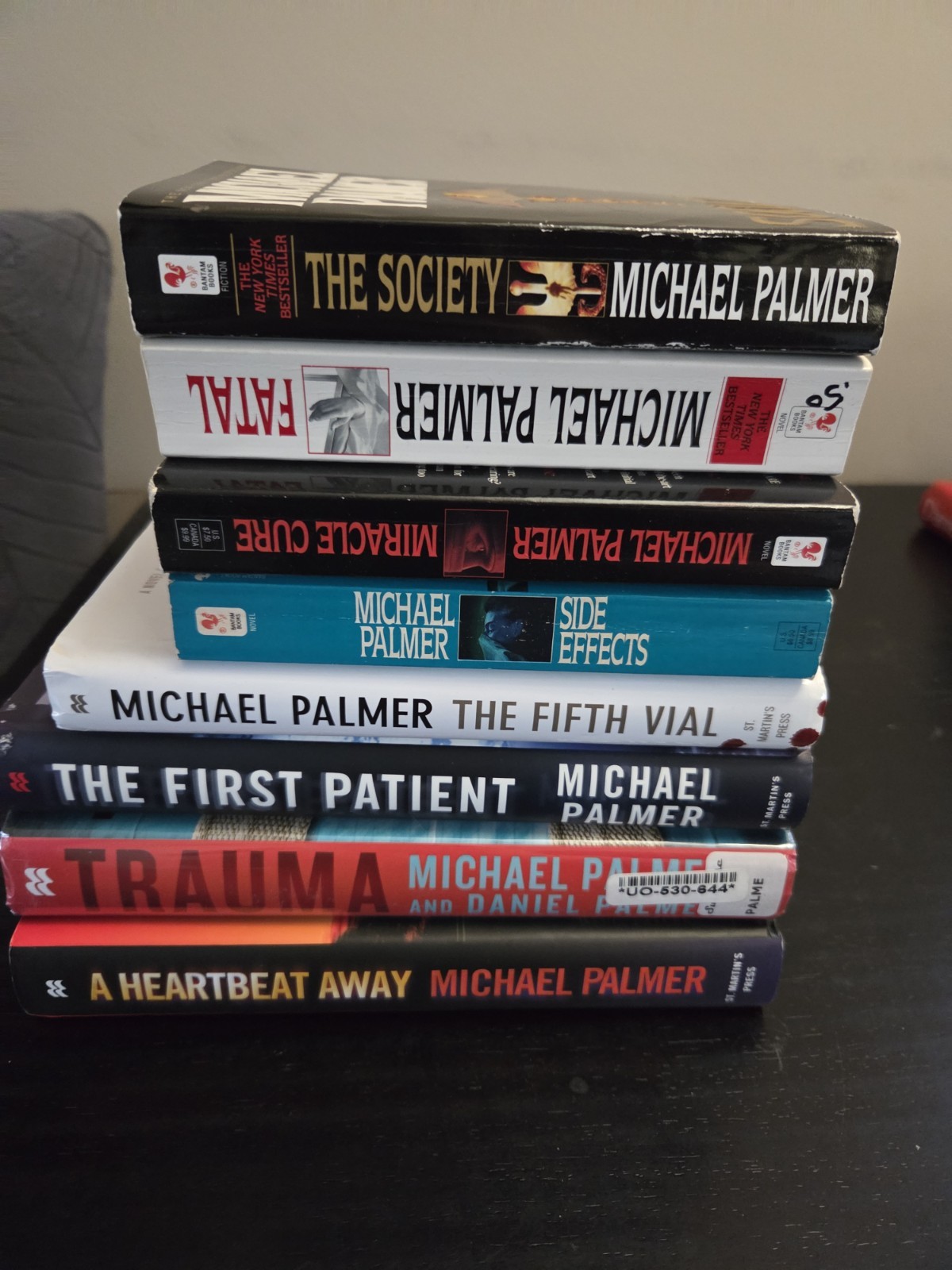 Michael Palmer 8 Book Lot Medical Mystery Thriller Suspense. HC & PB