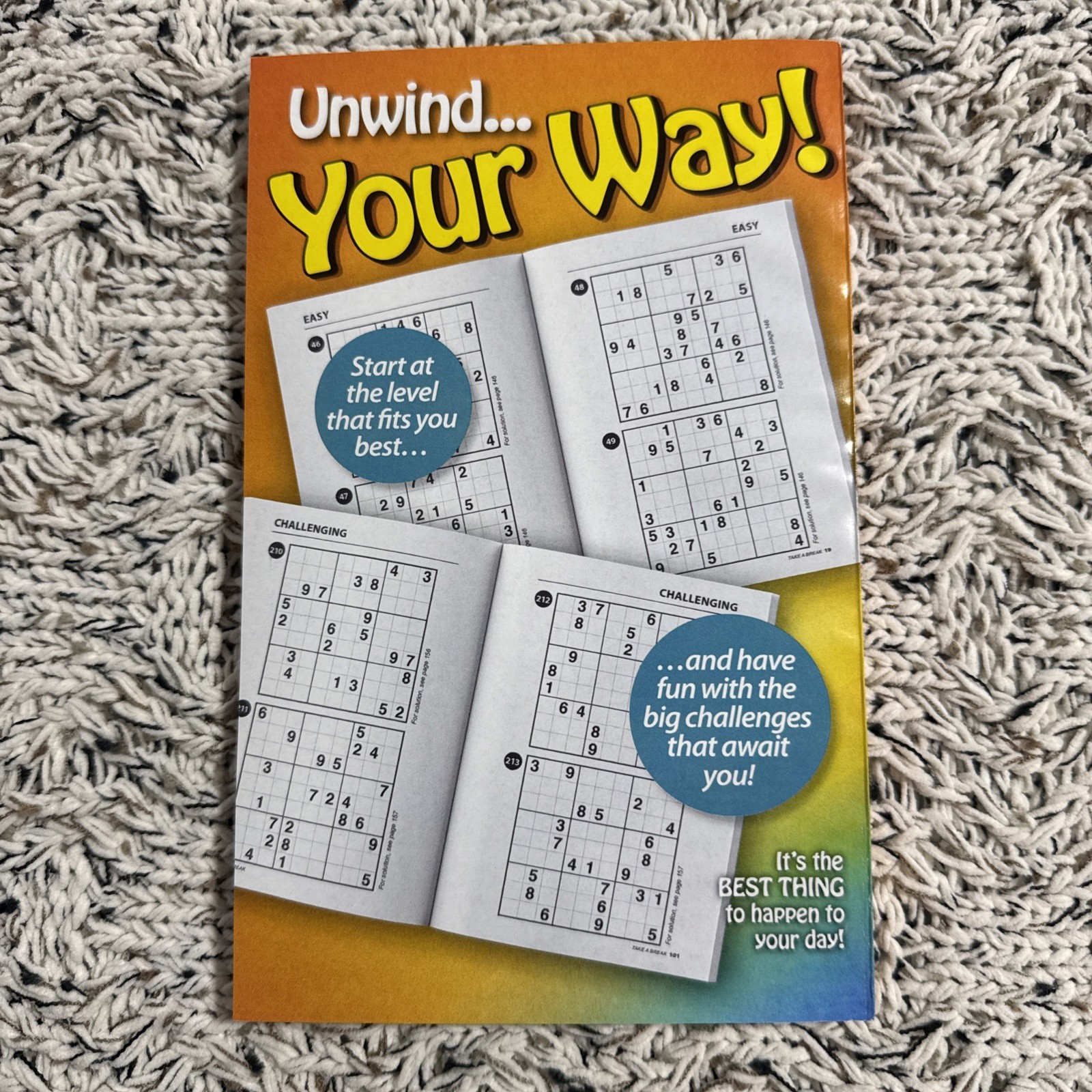 Take a Break World’s Best Sudoku Enhance Your Skills 293 Puzzles August 2026