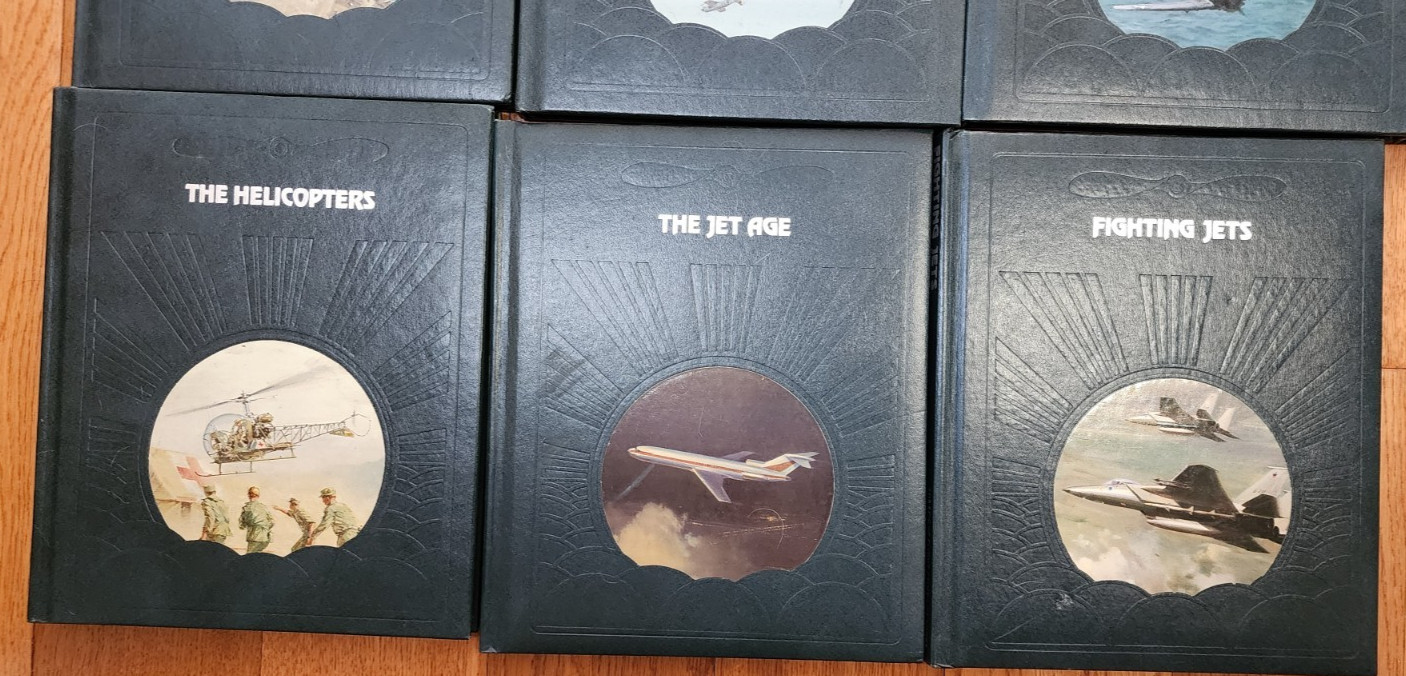 The Epic of Flight – Time Life Books ~ 22 of 23 Volume Set ~HC Colorful art