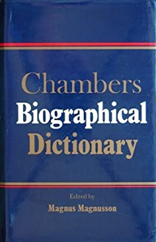 Chamber’s Biographical Dictionary Hardcover