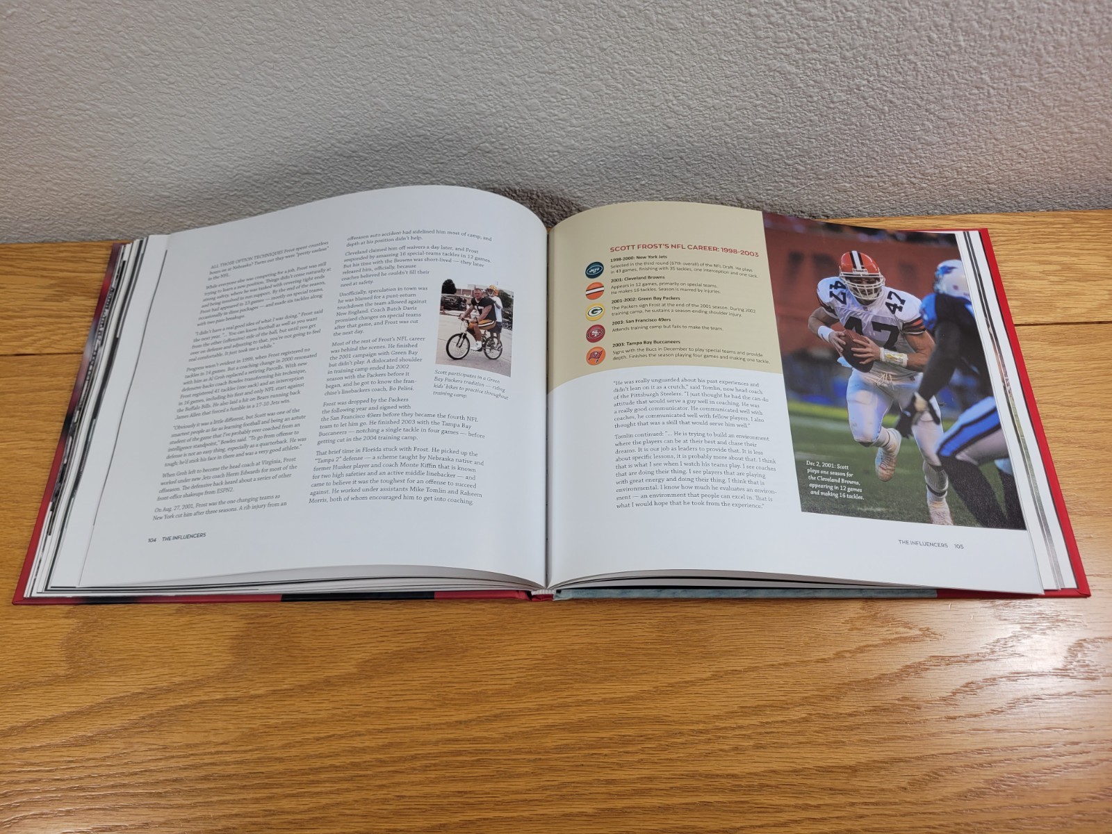 Nebraska Cornhuskers Hardcover Book Scott Frost : A Husker’s Journey Home (2018)