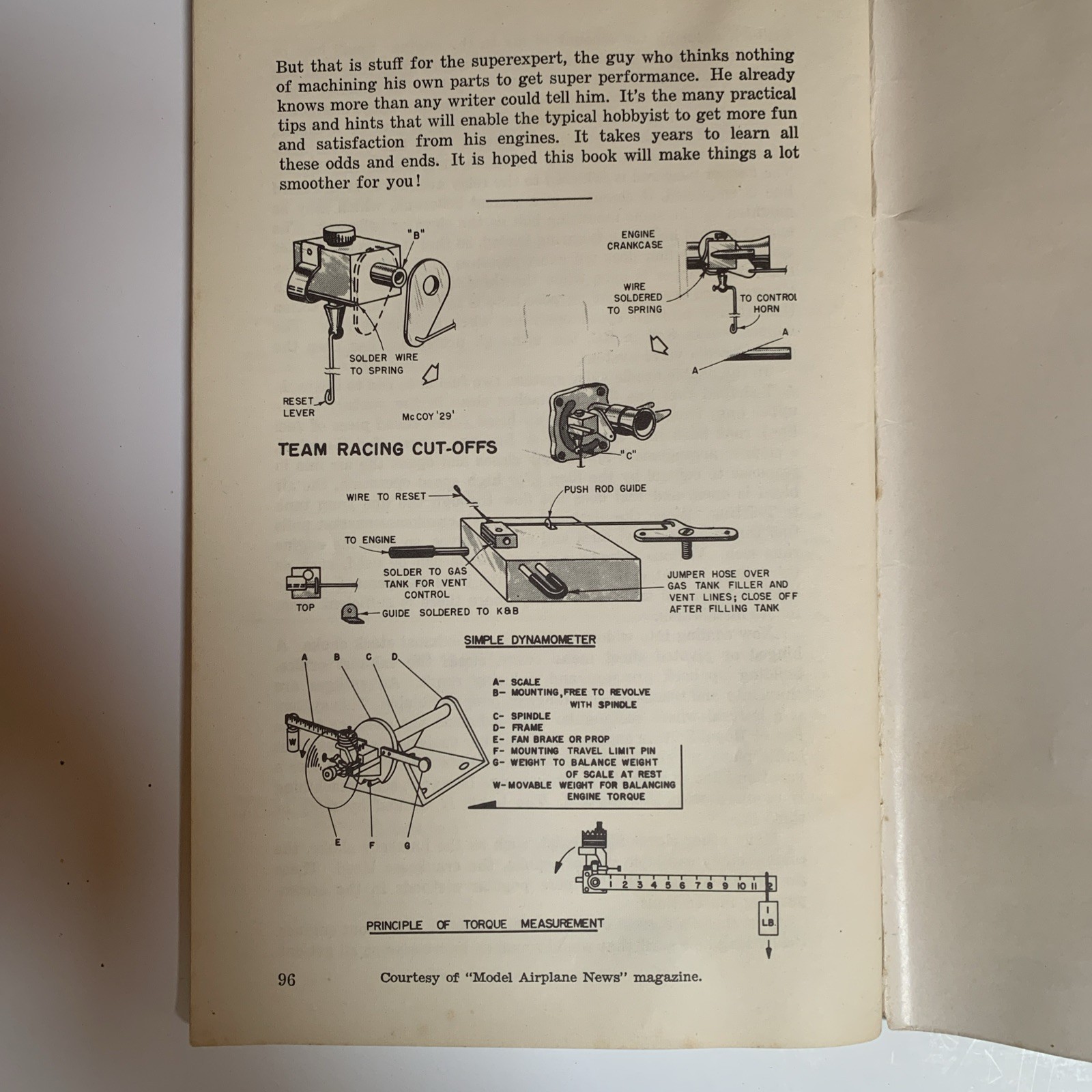 Engines for Models : Part No. B-102 Berkeley Models 1955 Booklet 95 Pages 312S