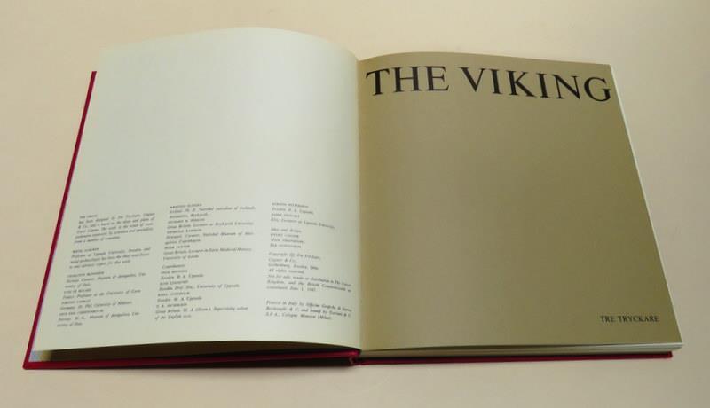 The Vikings by Tre Tryckare 1966 First Edition HC / DJ w/ Slipcase