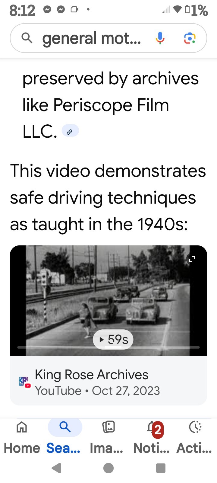 General Motors Driver Education Film Series 1940s