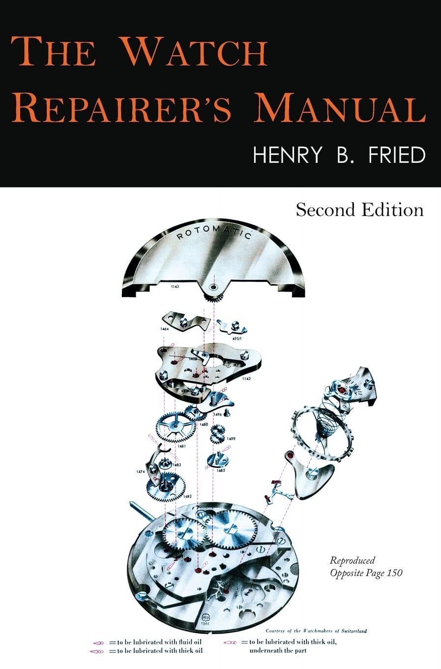 The Watch Repairer’s Manual: Second Edition by Fried (hardcover)