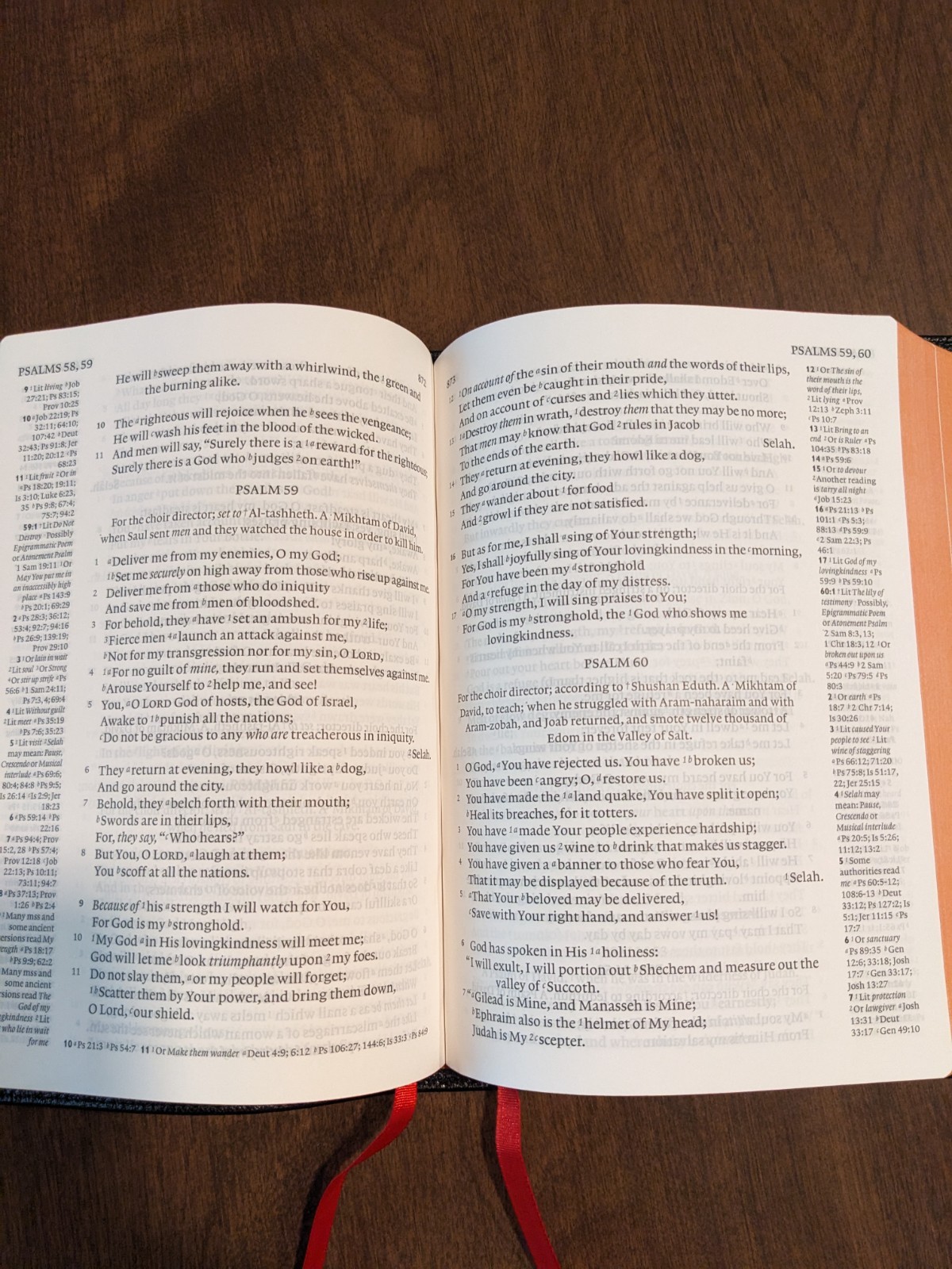 NASB Clarion Reference Edition (Black Goatskin) by Cambridge