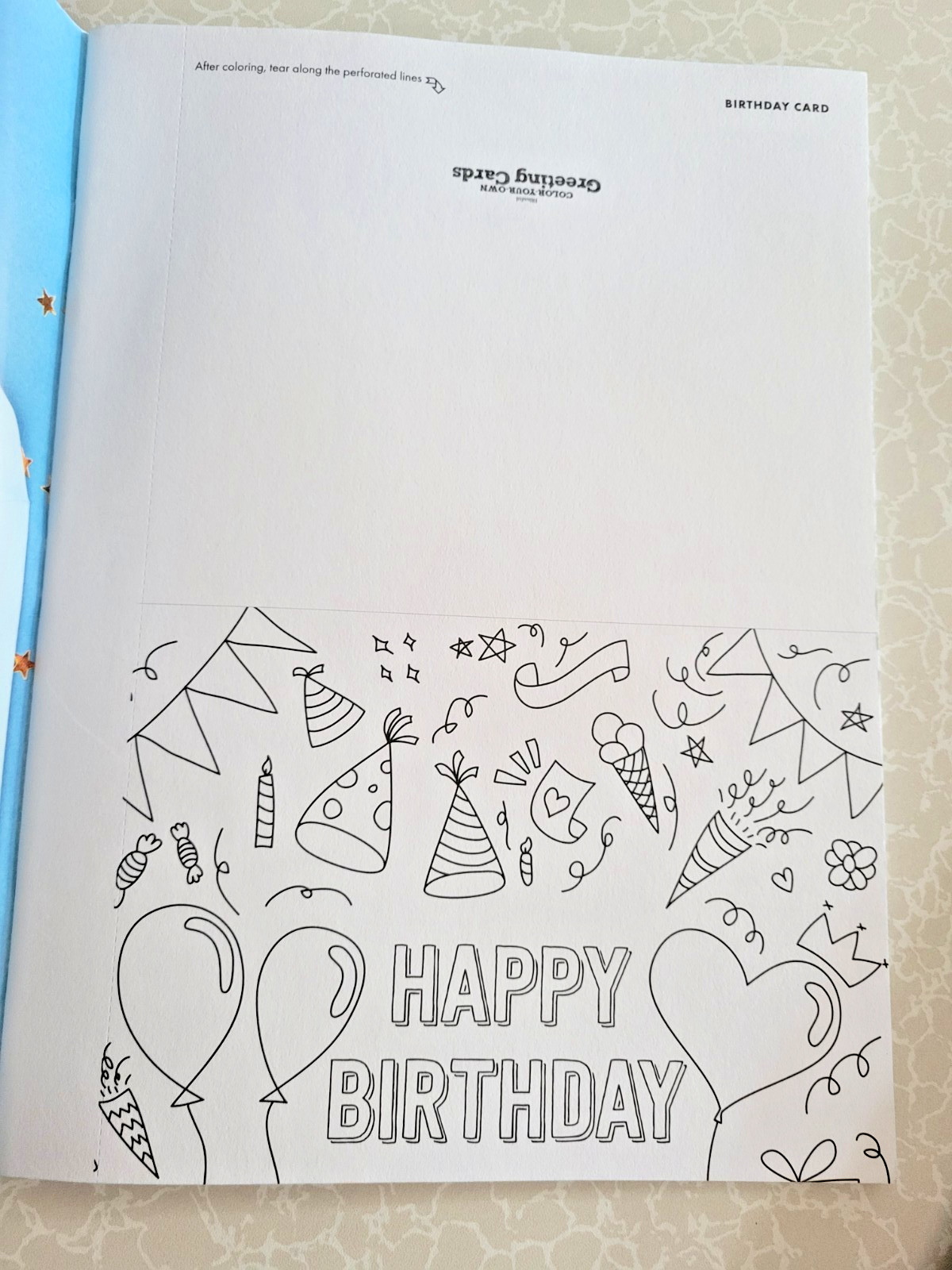 COLOR YOUR OWN GREETING CARDS Create 27 Fun & Festive Cards – Children & Adult
