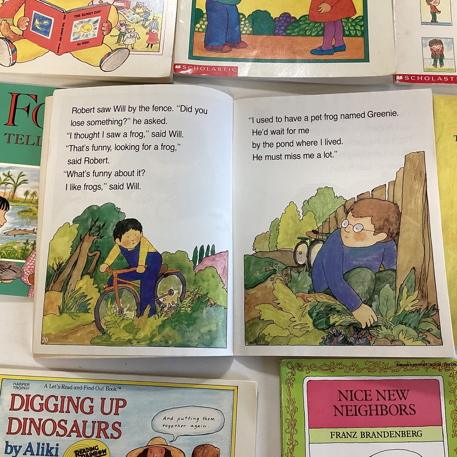 Aliki Emotions Manners Friends Preschool Kindergarten 8 Children’s Book Lot