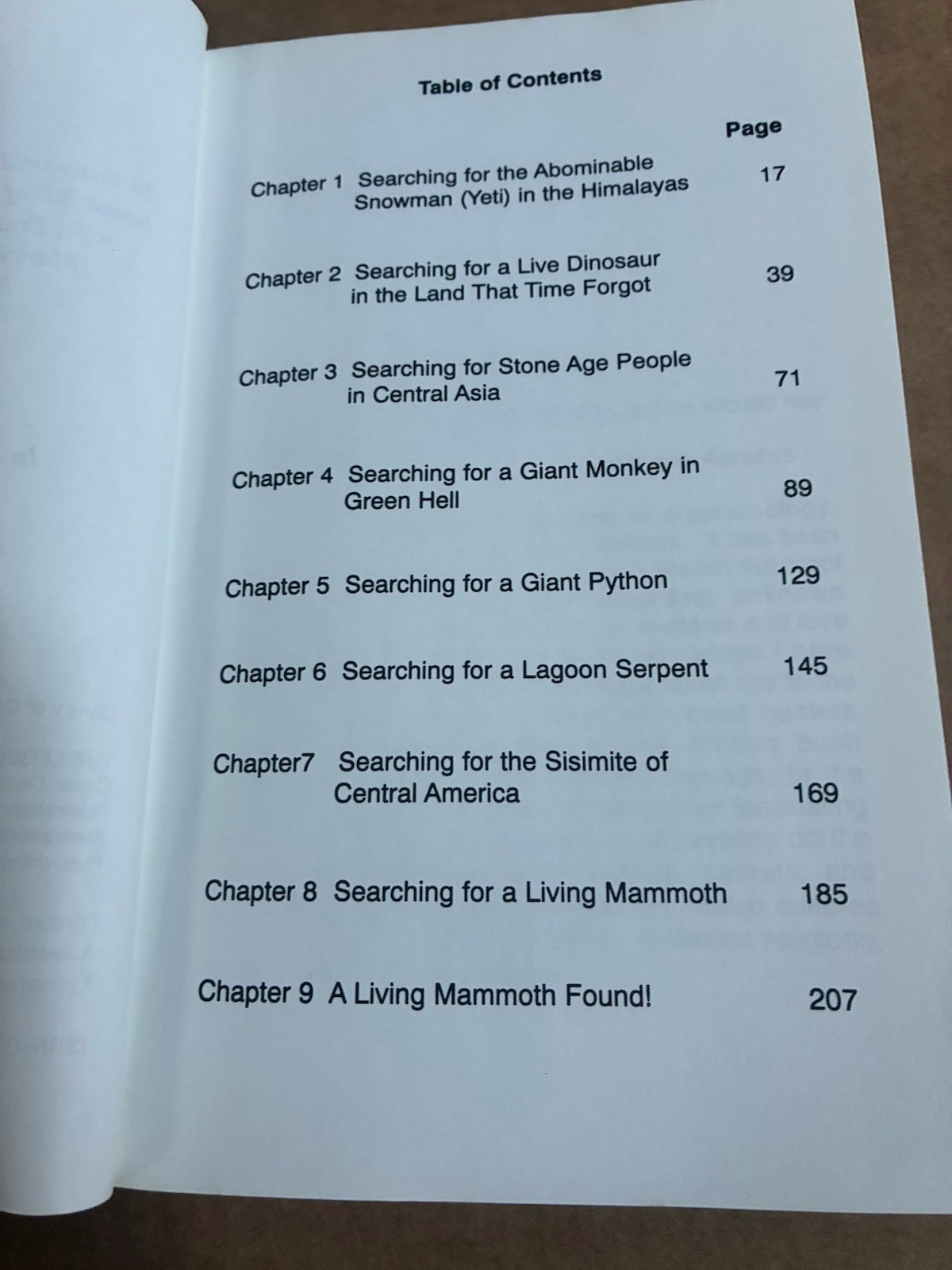 CRYPTOZOOLOGY Book“The Legends Continue”By Marc E. Miller
