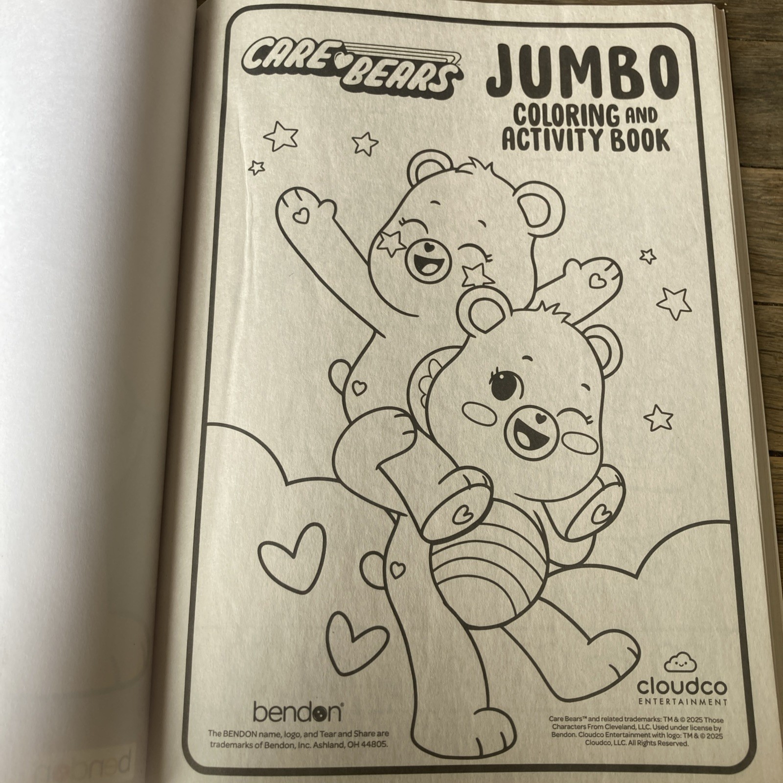 Care Bears Jumbo Coloring & Activity Book Puzzles Games & Coloring Pages Bendon