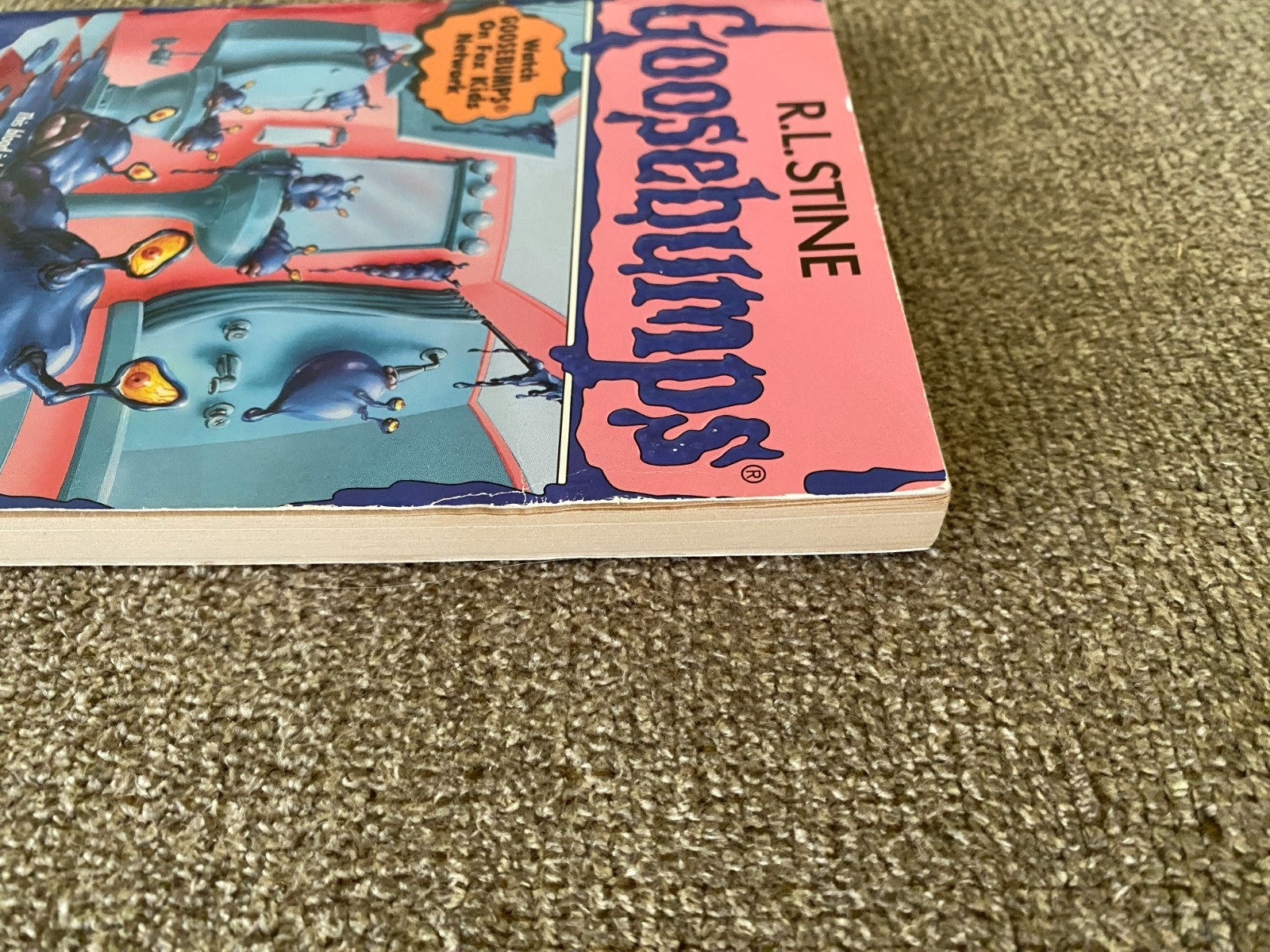 VG/LN 1st print Goosebumps #62 Monster Blood IV 4 w/Collectors Club card ~ Stine