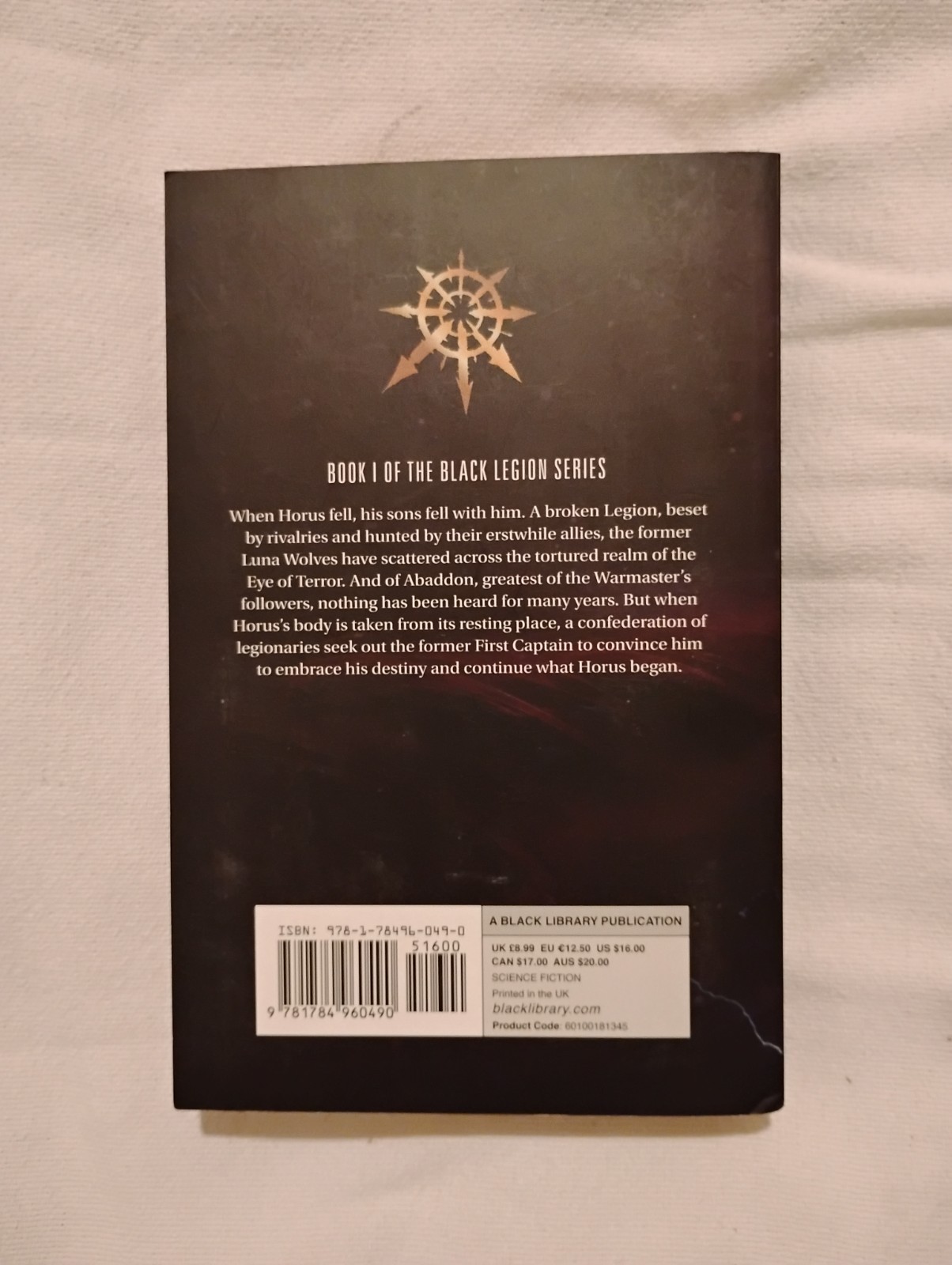 Warhammer 40k – The Talon of Horus by Aaron Dembski Bowden