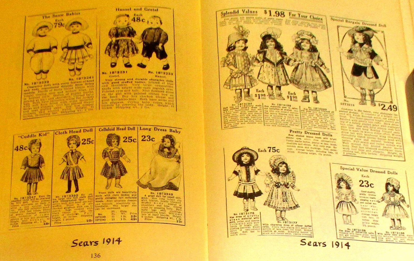 1971 Doll Repair “From the Gay World of Dolls” Evelyn Gaylin H/C 158 Pages