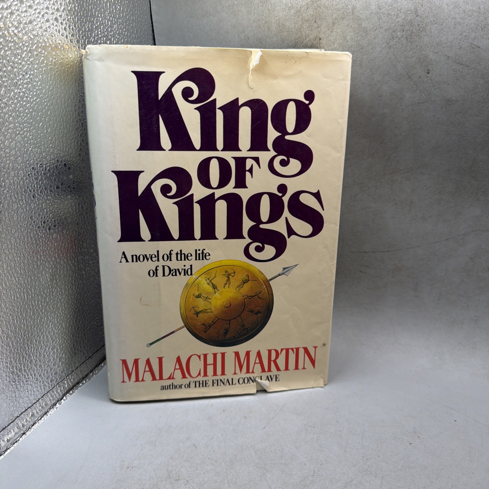Malachi Martin King of Kings A novel of the Life OfDavid HC DJ 1st Ed Signed