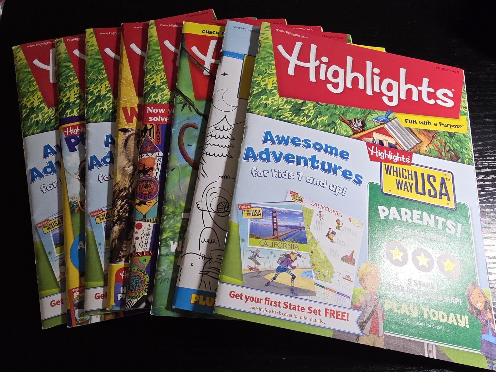 New- 15 Highlights Magazine Lot from 2019-2020 – Unmarked In
