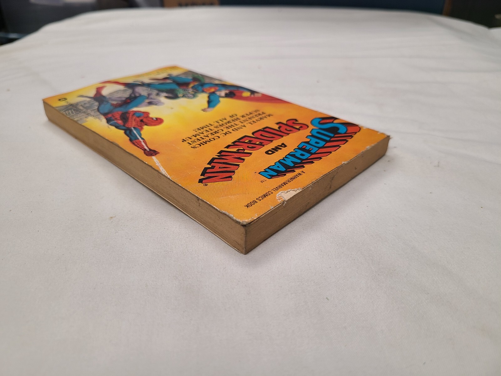 Superman and Spiderman Joe Sinnott John Buscema and Jim Shooter 1981, Paperback