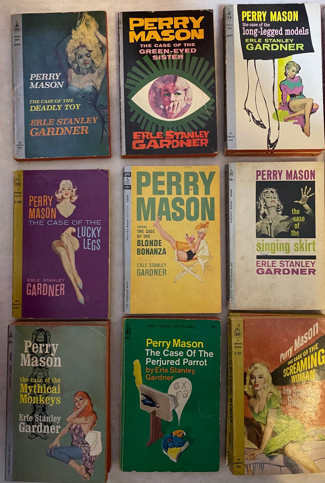 Perry Mason Gardner BUY AS MANY $3.99 GOOD READERS & PAY ONLY $4.75 TO SHIP!! #5
