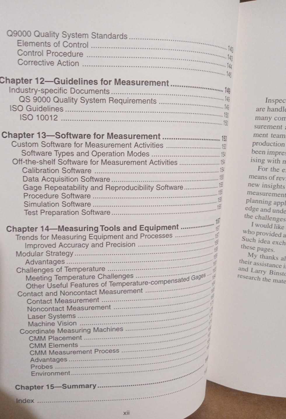 Inspection & Measurement in Manufacturing – William Winchell- Hardcover