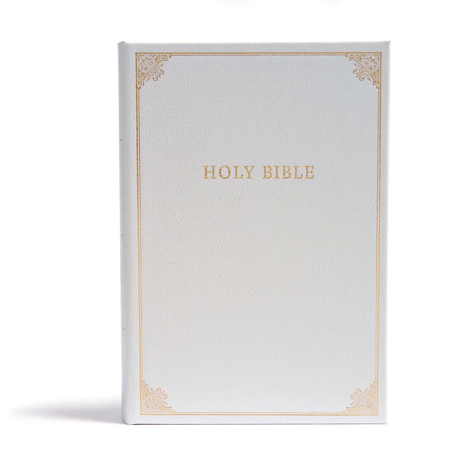 CSB FAMILY BIBLE, WHITE BONDED LEATHER OVER BOARD: HOLY BIB… Csb Bibles By Hol